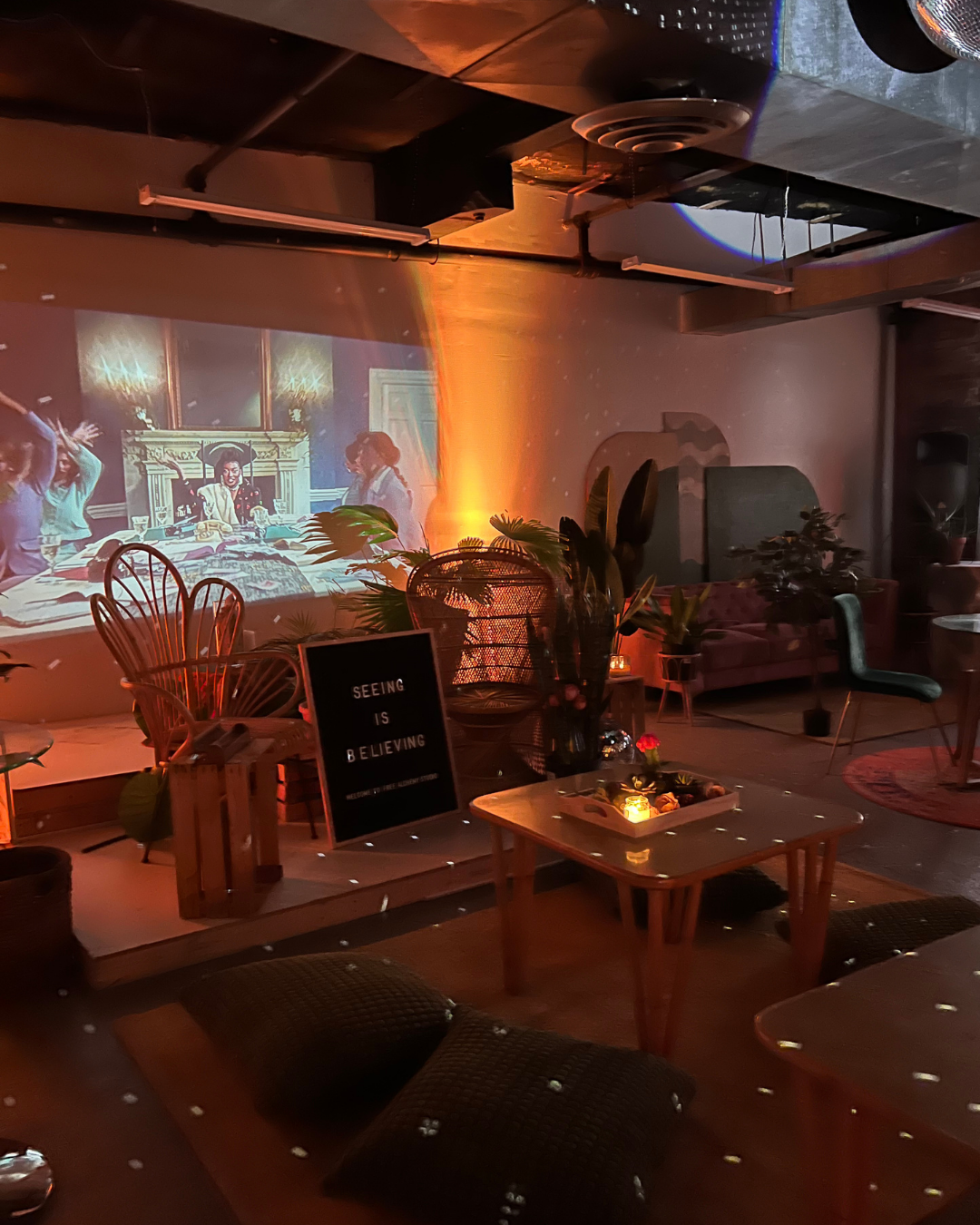 living room: after hours