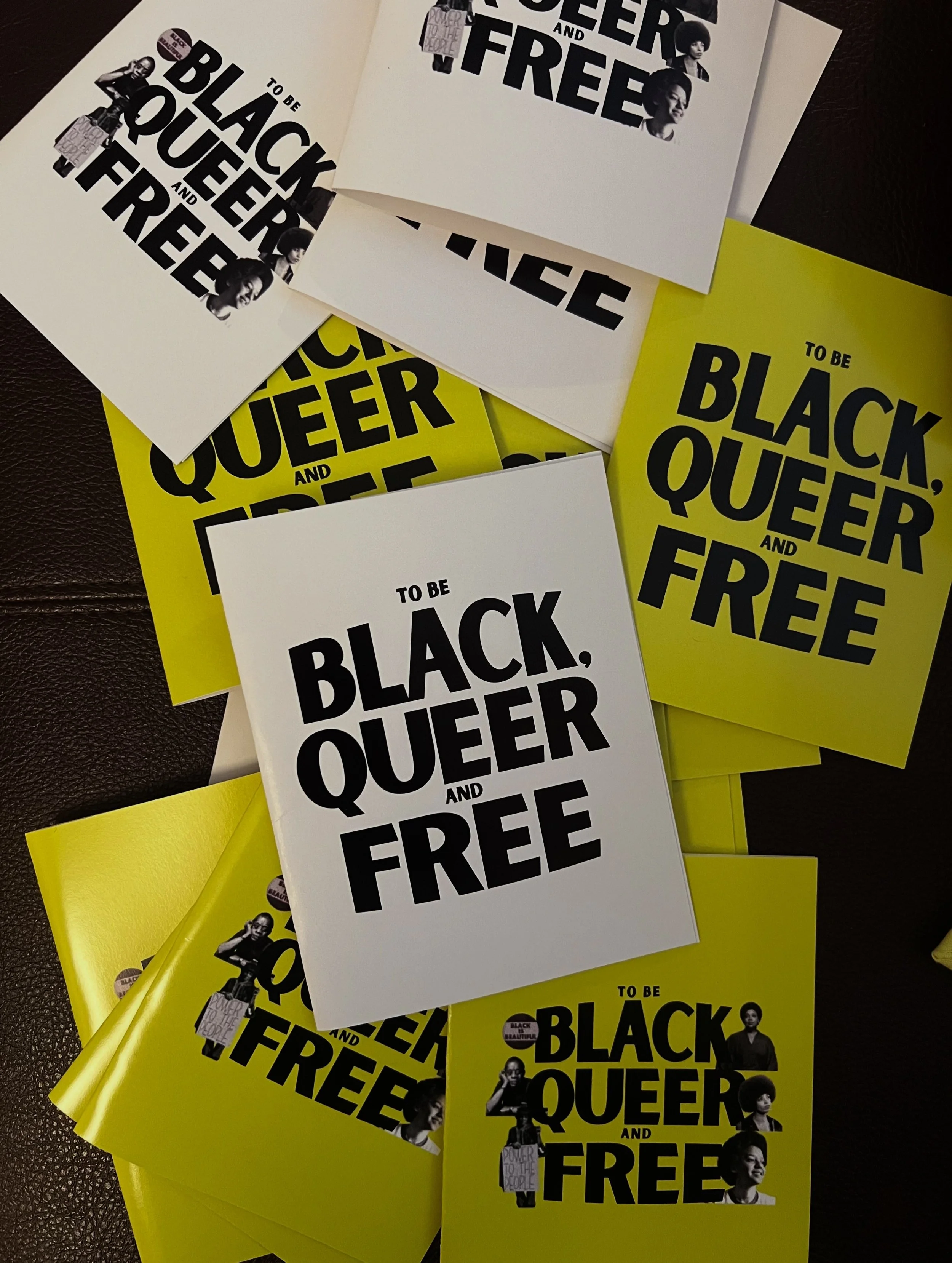 TO BE BLACK, QUEER and FREE Greeting Card