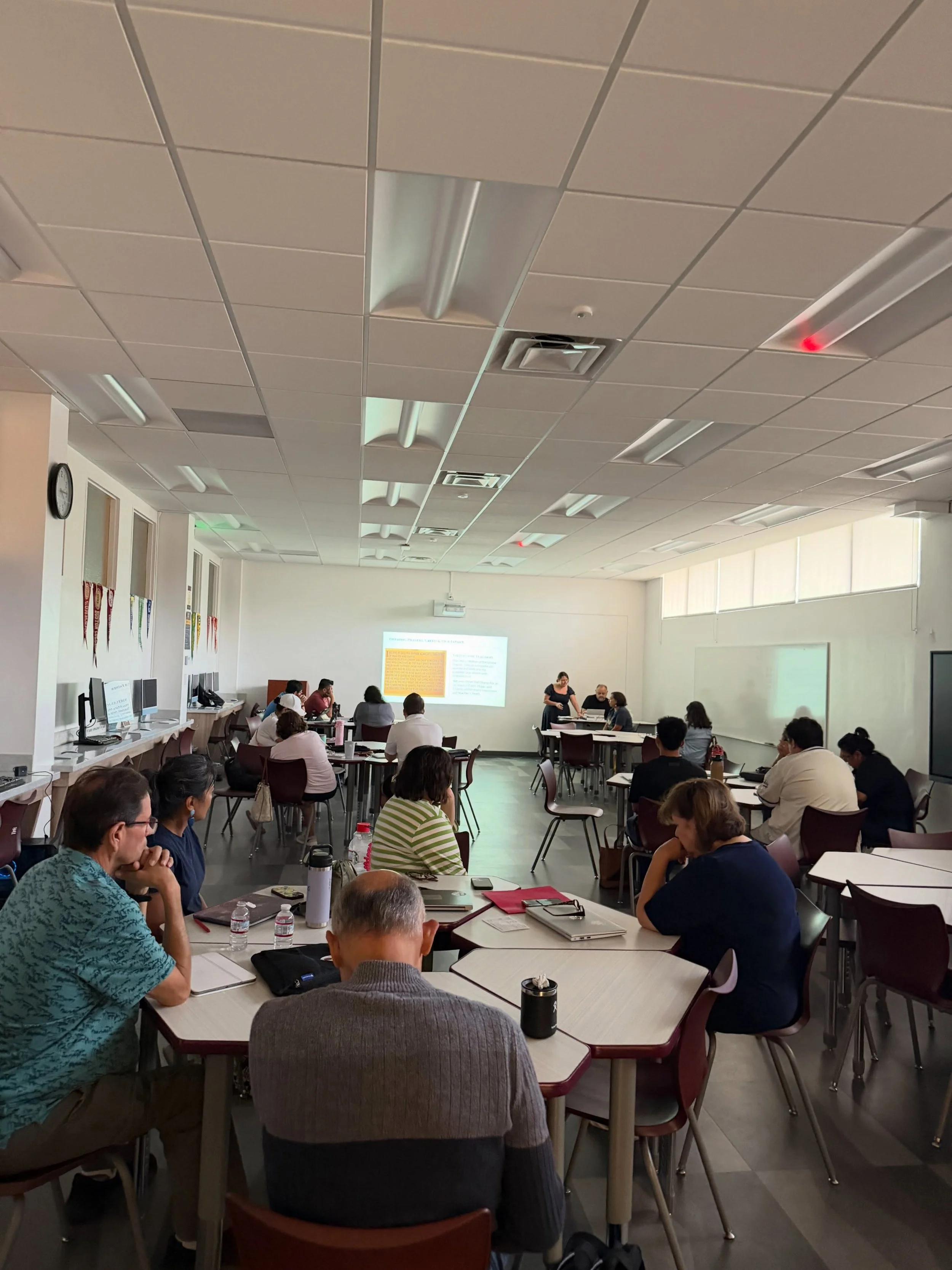Our faculty and staff have been hard at work preparing for an exciting new school year! 

From faculty meetings and professional development to our Faculty Retreat, our team has spent the past several days learning, collaborating, reflecting, and pre