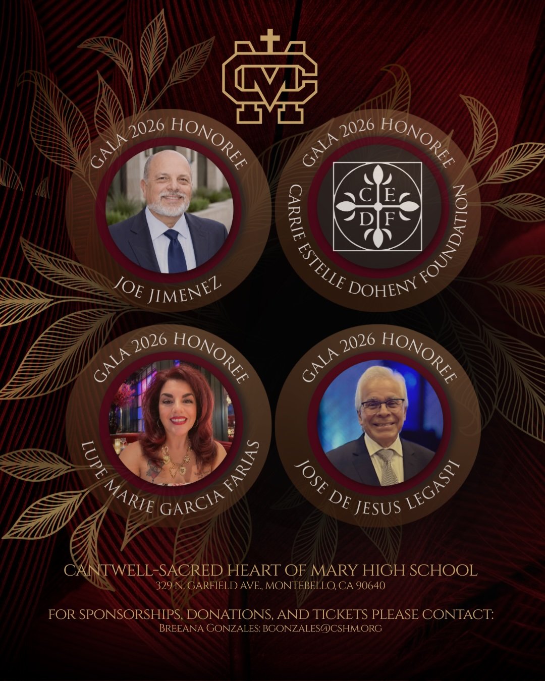 🌟Welcome Home!

The countdown is on! Join us on October 3 for an unforgettable evening of celebration, community, and Cardinal pride. ✨

🍸 Cocktail Hour | 5 PM
🍽️ Dinner | 6 PM
✨ Presentation &amp; Dancing to Follow

Gather your friends, save your