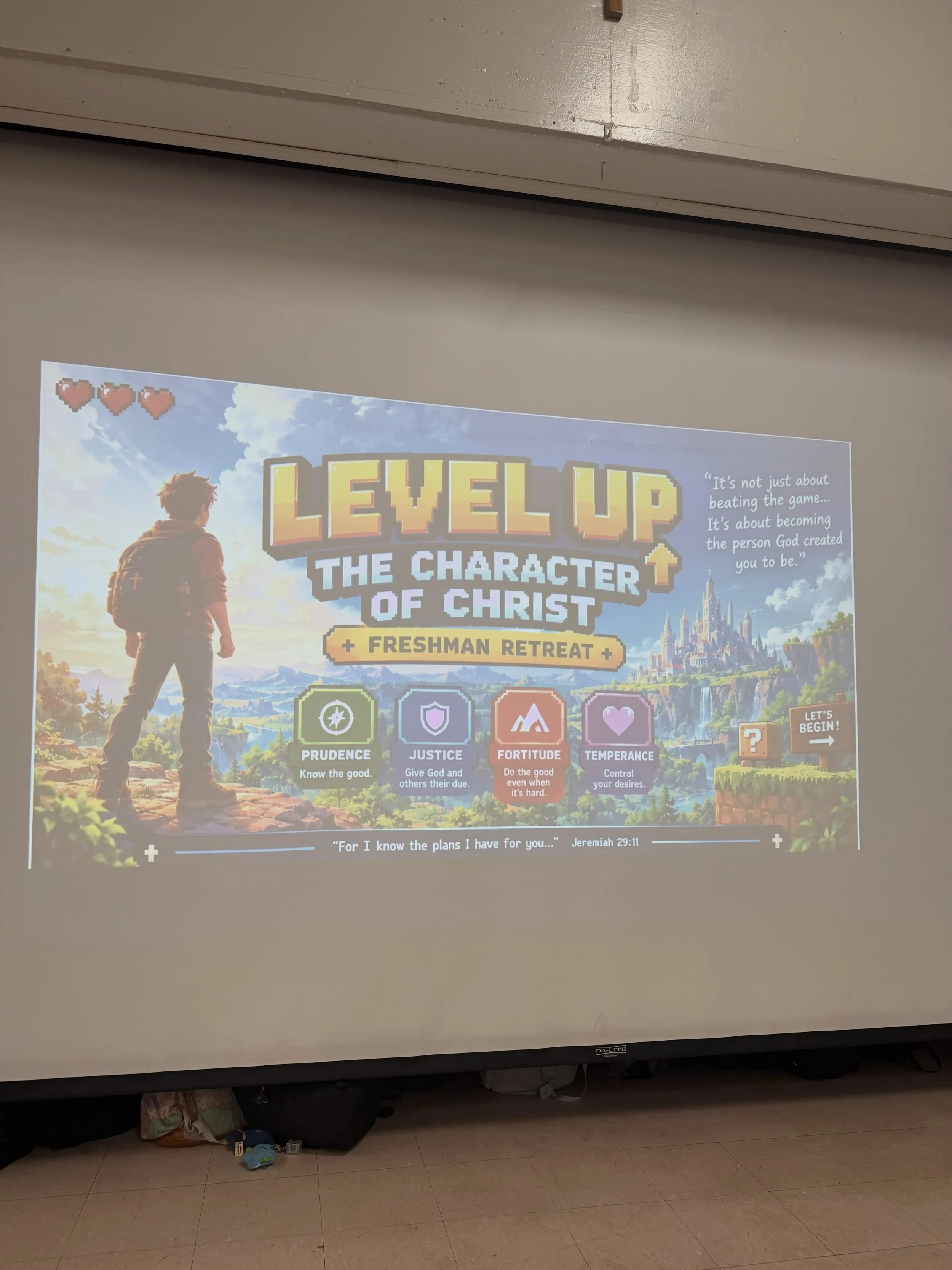 Our freshmen continued Welcome Week with a retreat filled with prayer, connection, and community. It was a beautiful opportunity for the Class of 2030 to grow closer to Christ, get to know one another, and deepen their sense of belonging at CSHM. 

T