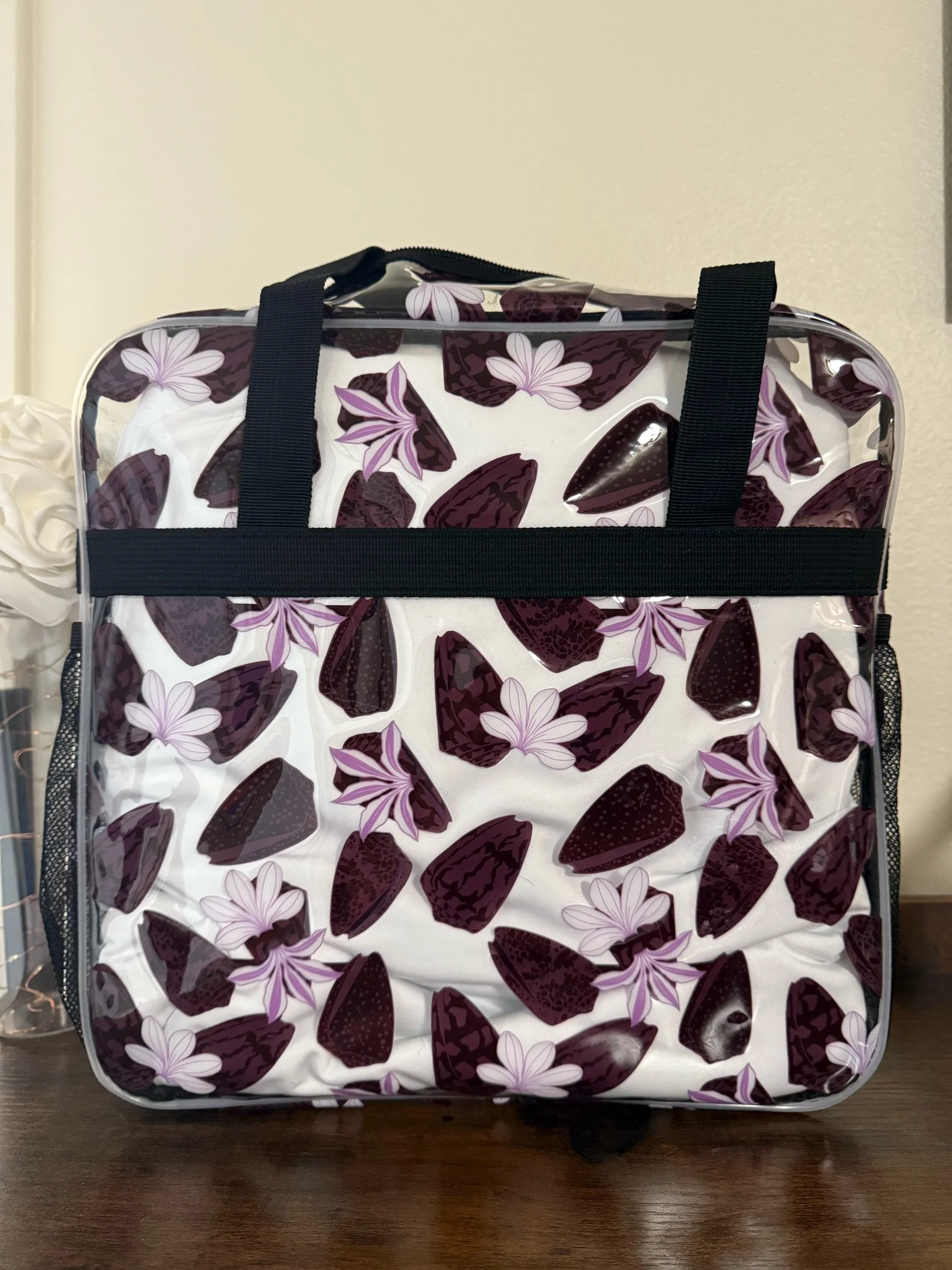 Naupaka Shells MAMA Clear bag