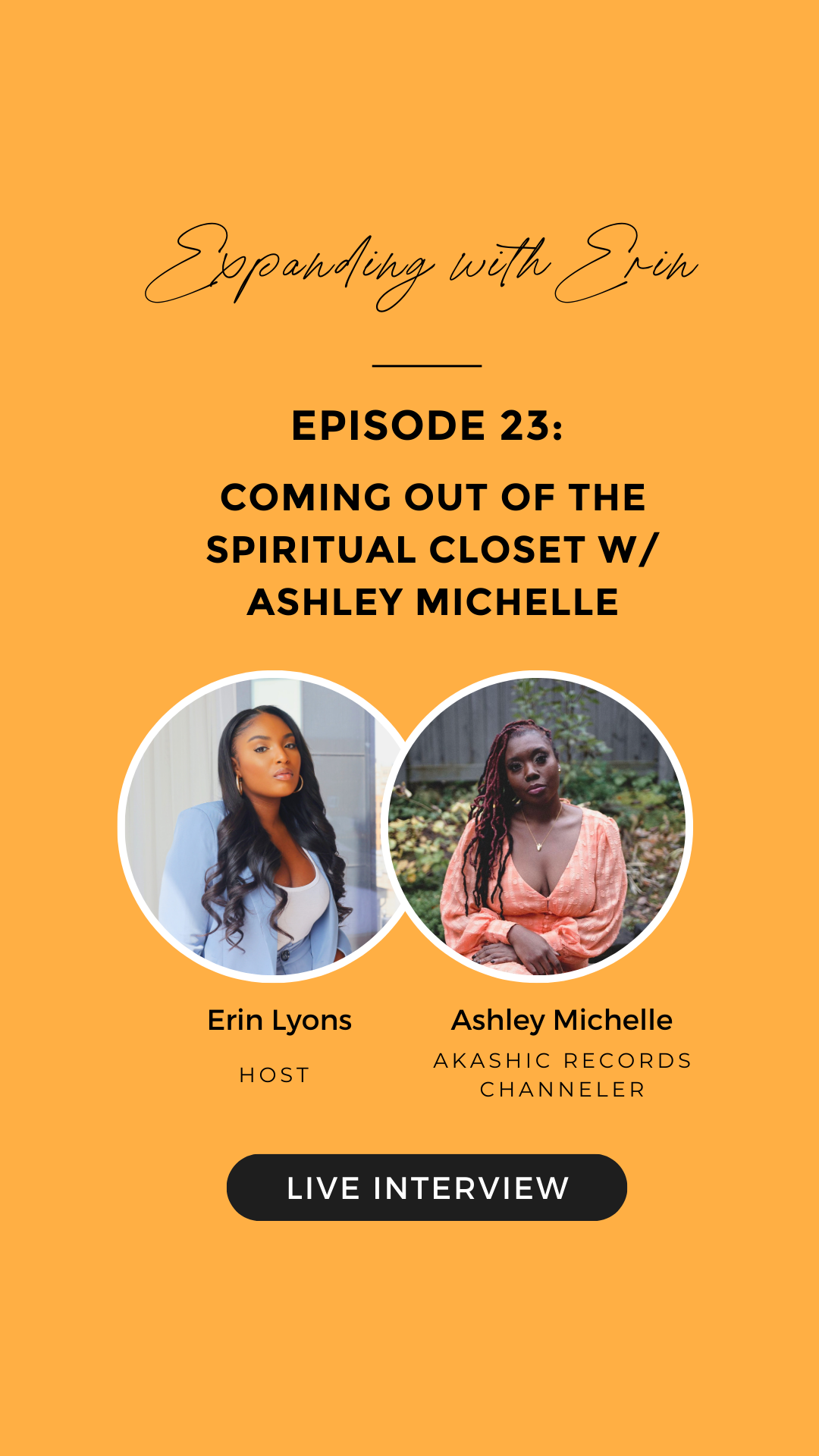 Coming Out of the Spiritual Closet with Ashley Michelle
