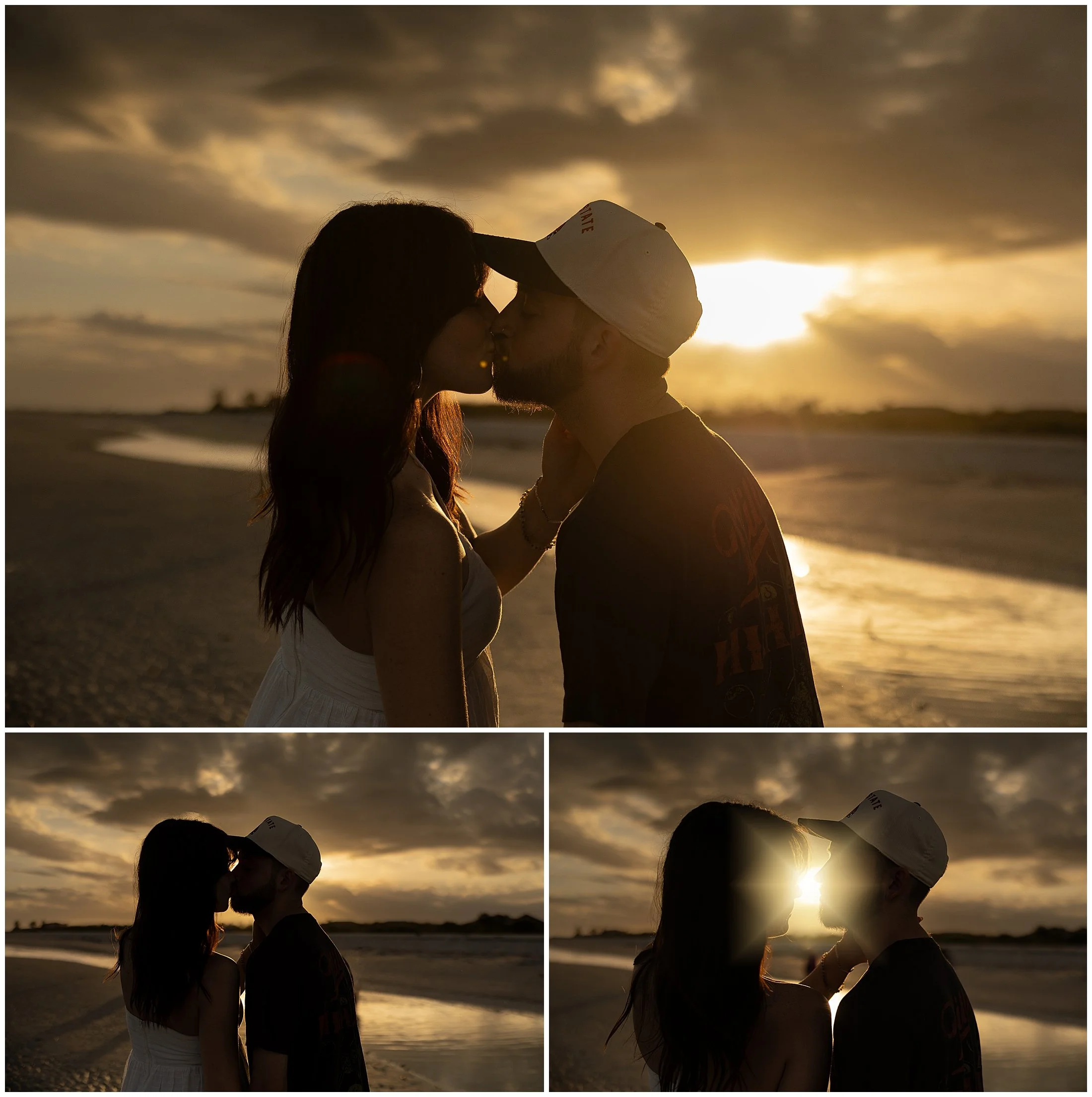 sunset beach photography