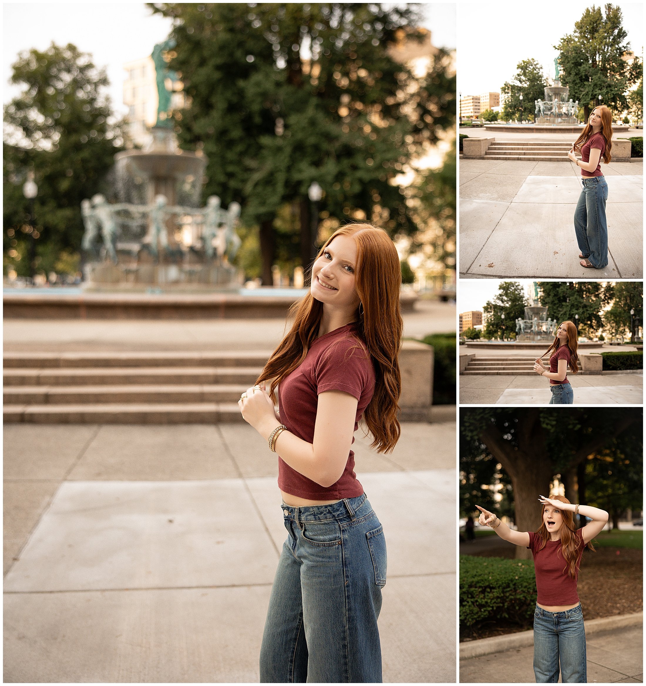 fortville senior photography
