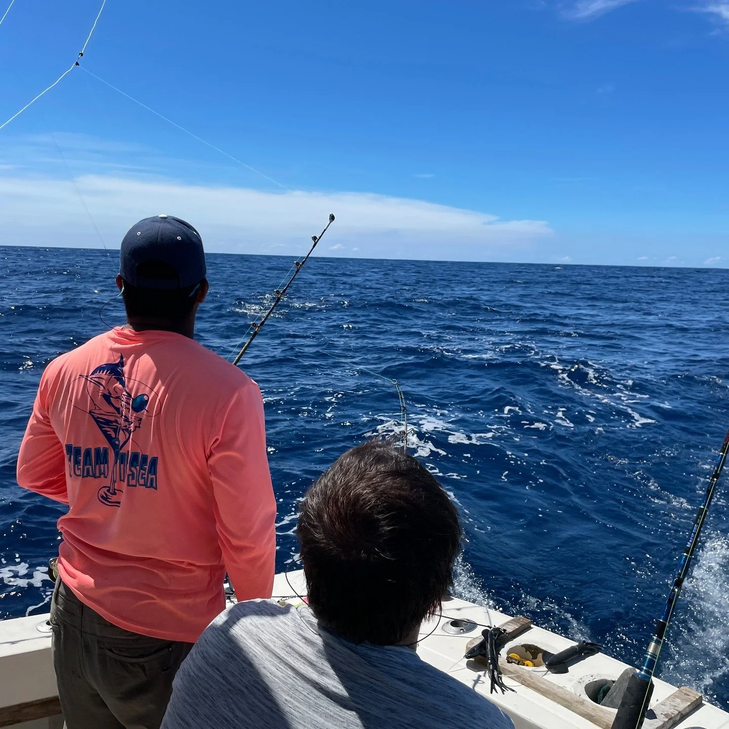 Fishing isn't just about the catch - you have to get a line in the water first!
