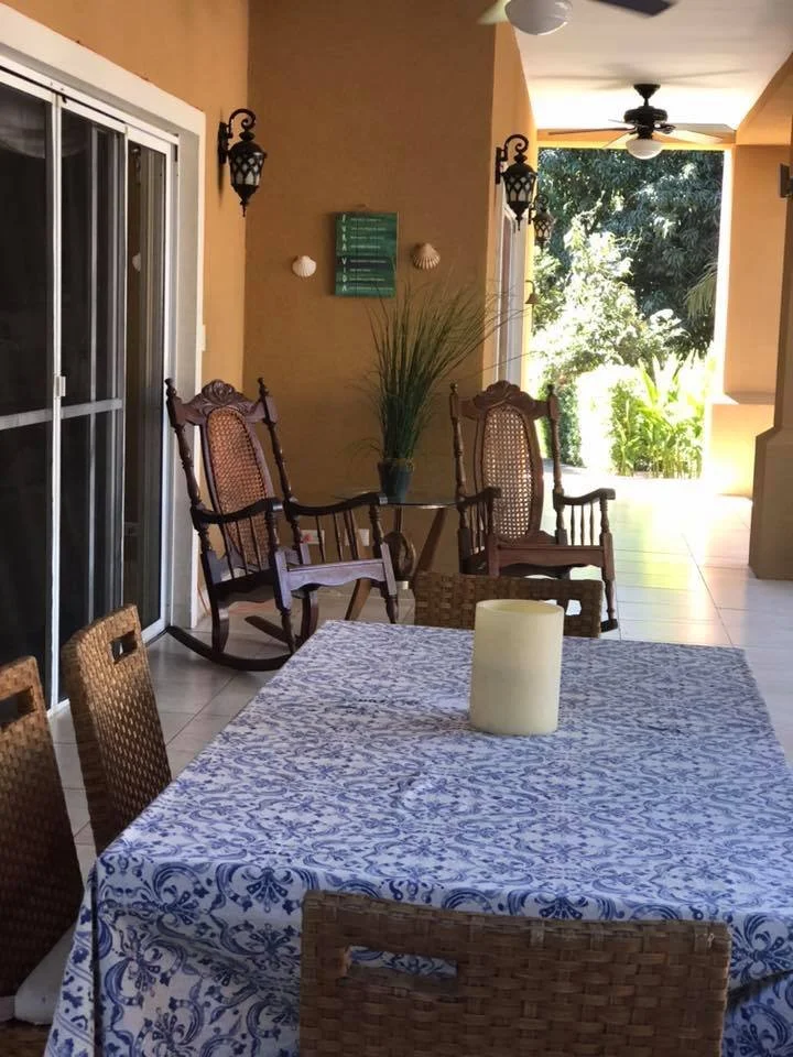 Covered Terrace