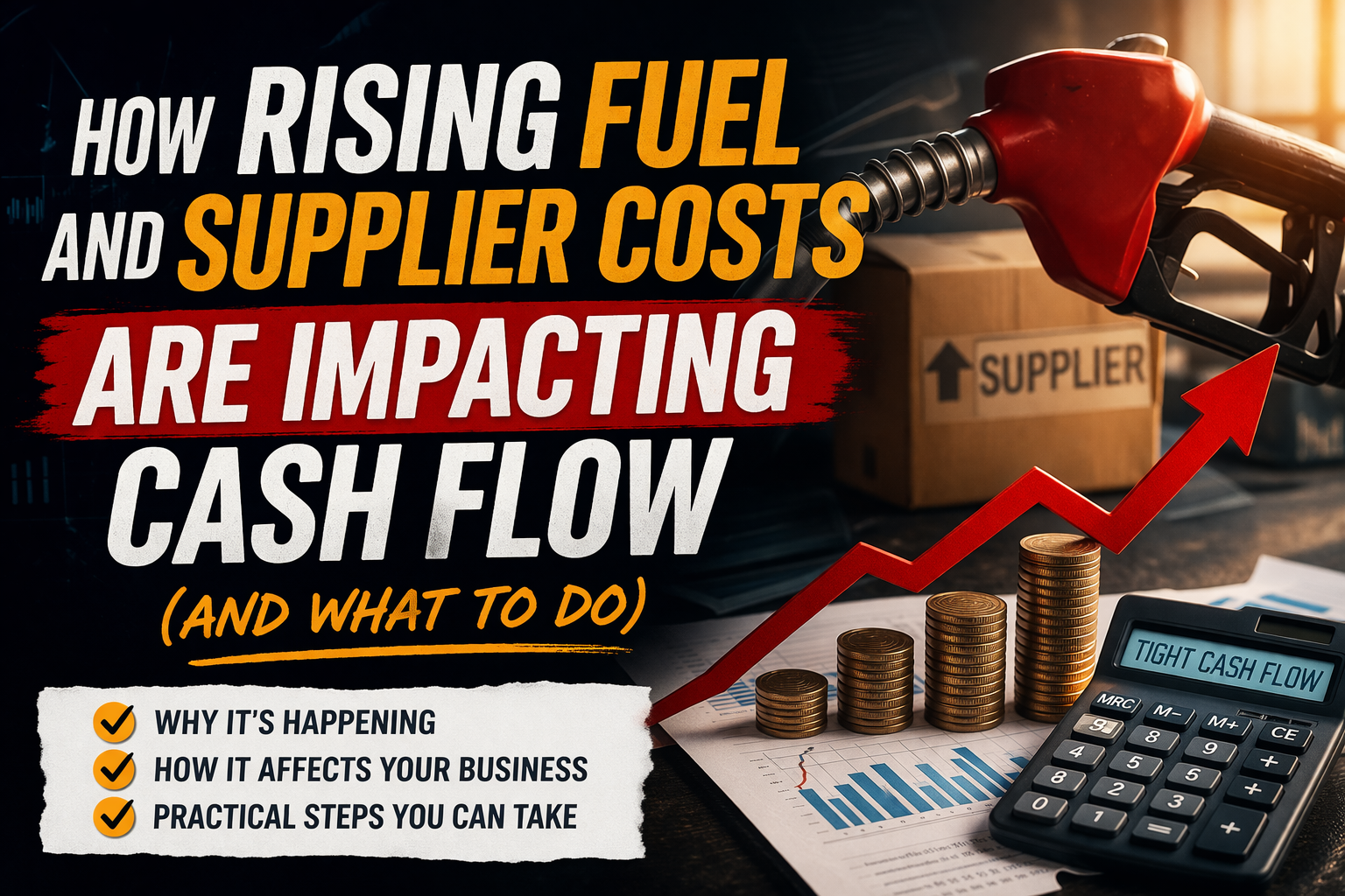 How Rising Fuel and Supplier Costs Are Impacting Cash Flow (and What to Do)