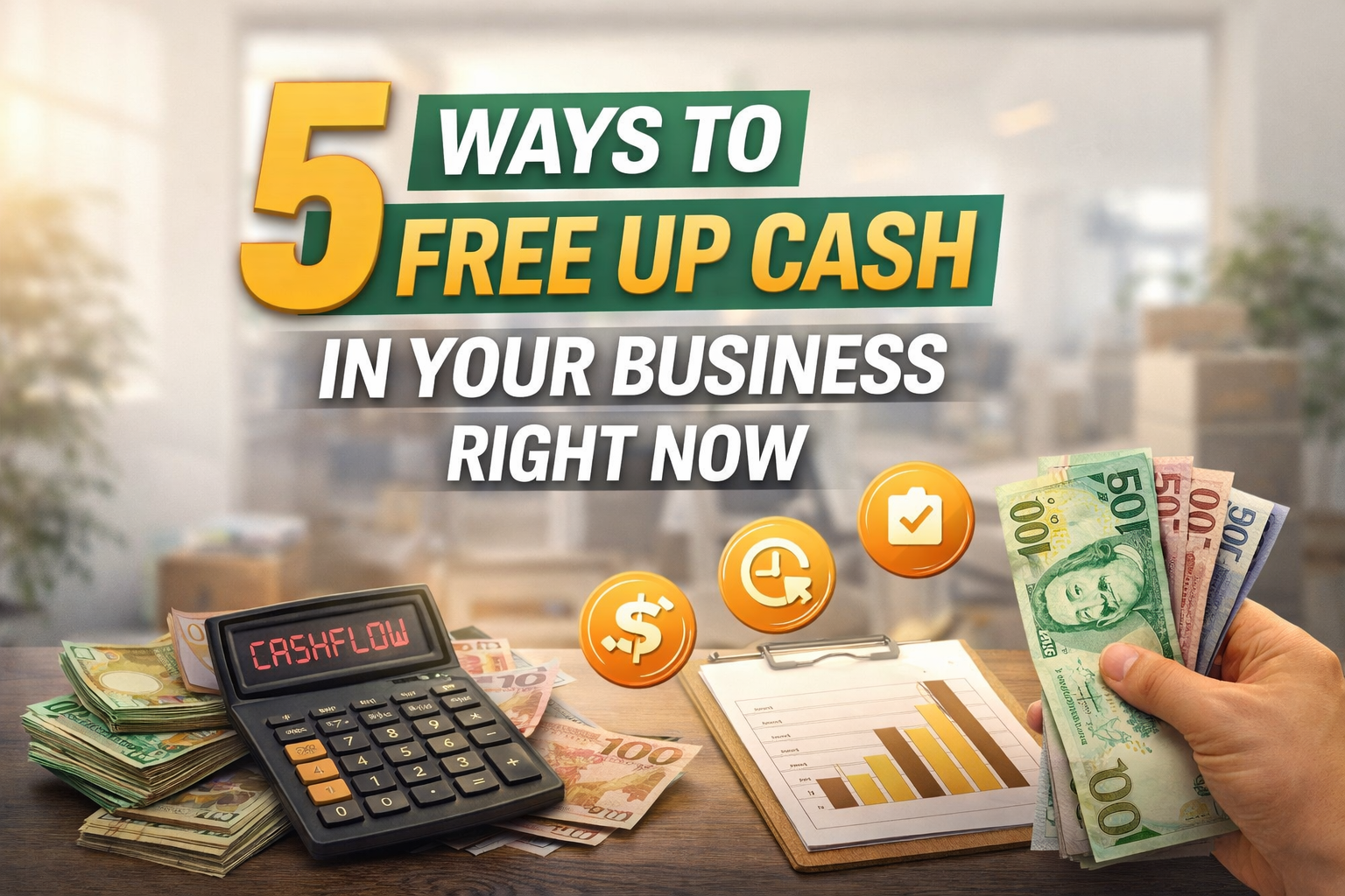 5 Ways to Free Up Cash in Your Business Right Now