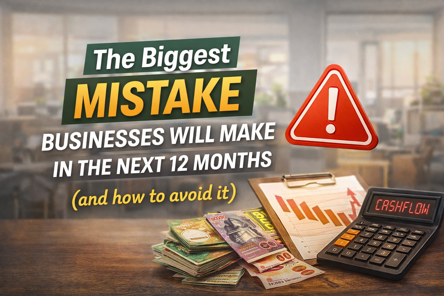 The Biggest Cash Flow Mistake Businesses Will Make in 2026 (and How to Avoid It)