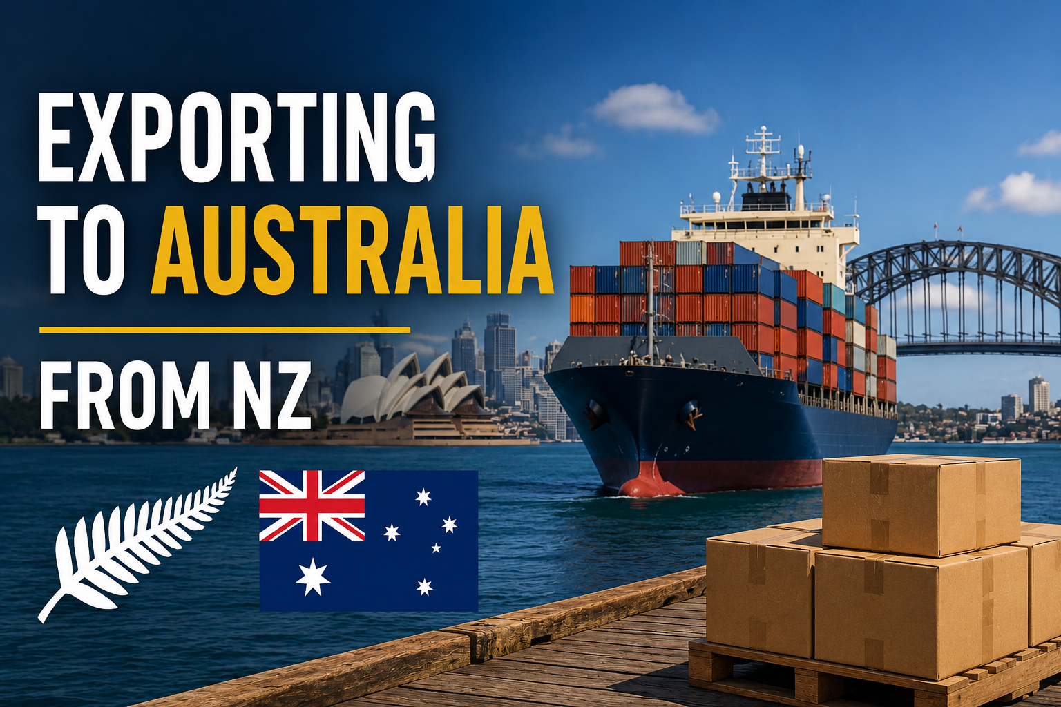 Exporting To Australia From NZ: Why It’s Often One Of The Easiest Markets For Kiwi Businesses