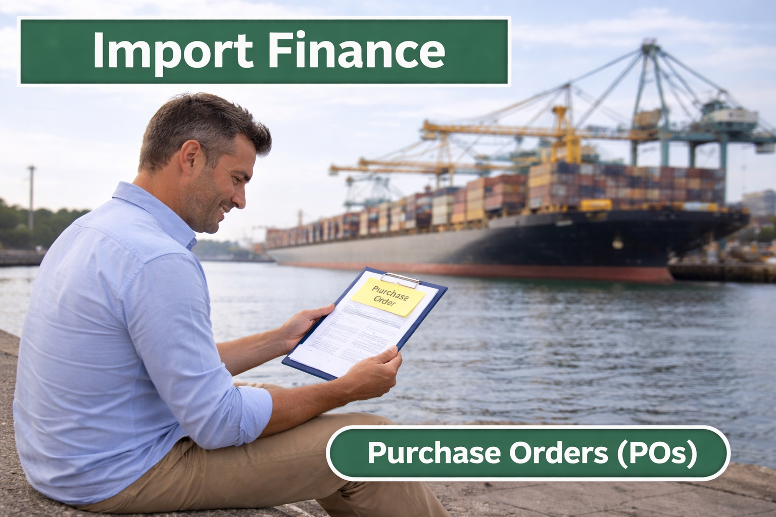 Warehouse with shelves full of boxes, a yellow forklift moving quickly, and stacked boxes on a pallet.