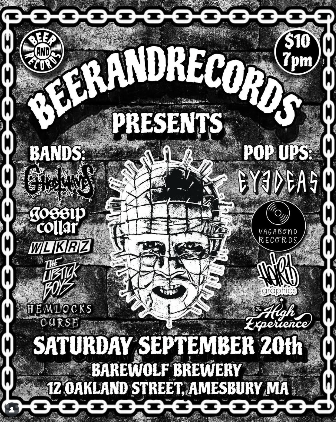 Beer and Records x Barewolf Brewery