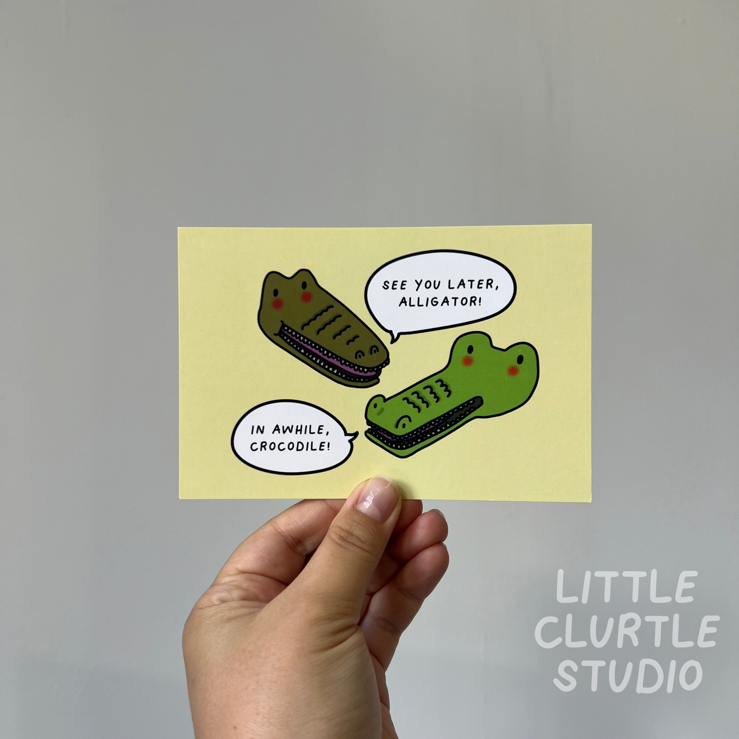 Later Gator Postcard