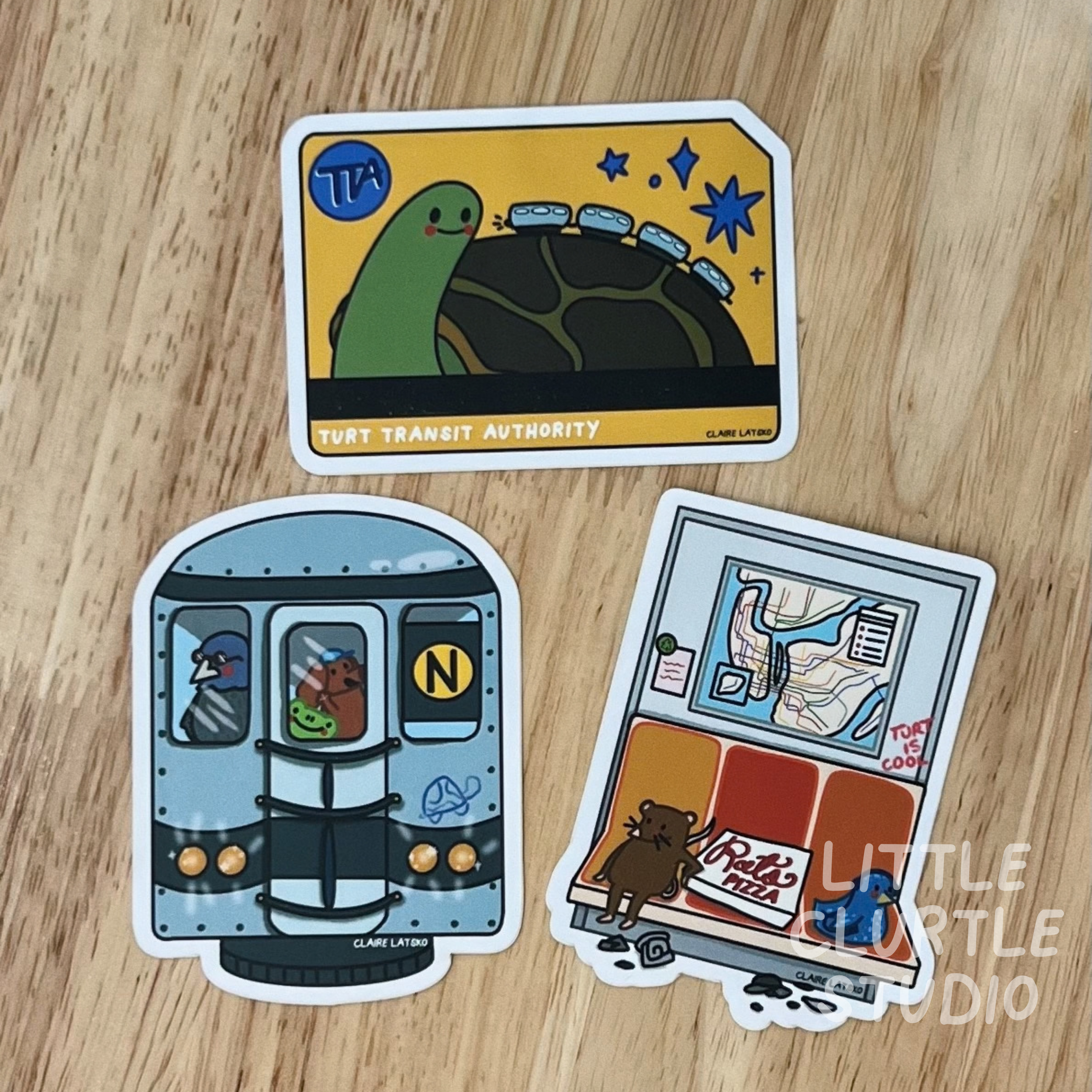 NYC Subway Stickers