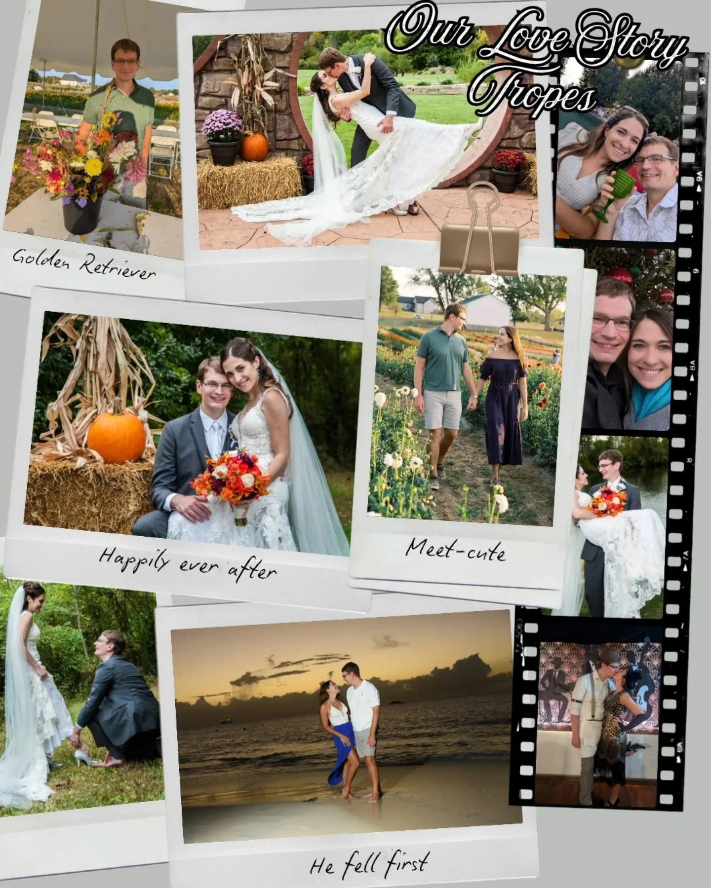 Saw this trend of Our Love Story Tropes and couldn't resist! I am married to the perfect book boyfriend after all ❤️

From a meet-cute when he showed up at my workplace all the way to happily ever after ❤️

6 years and going strong 💞