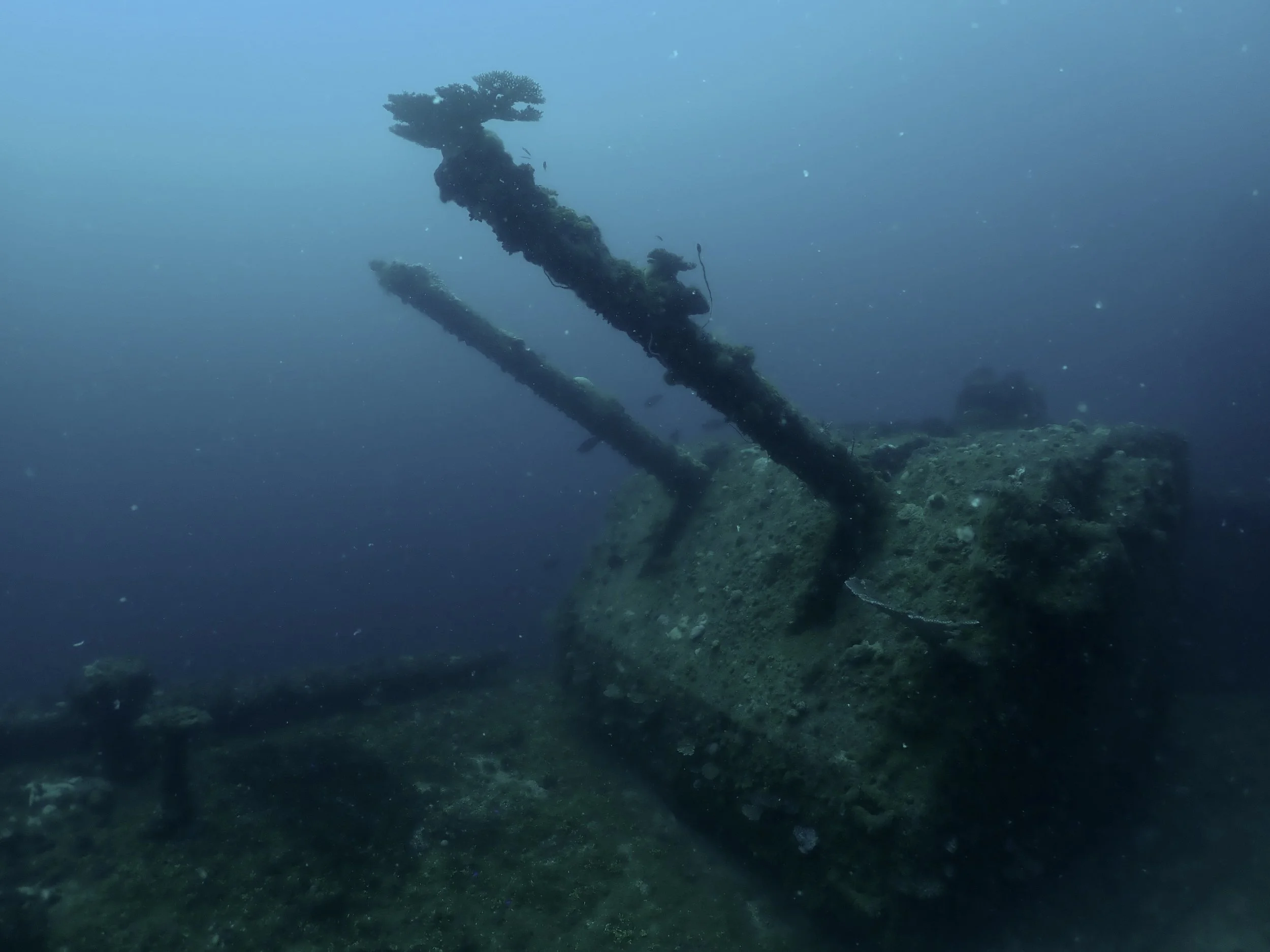 Forward 5" Gun turret