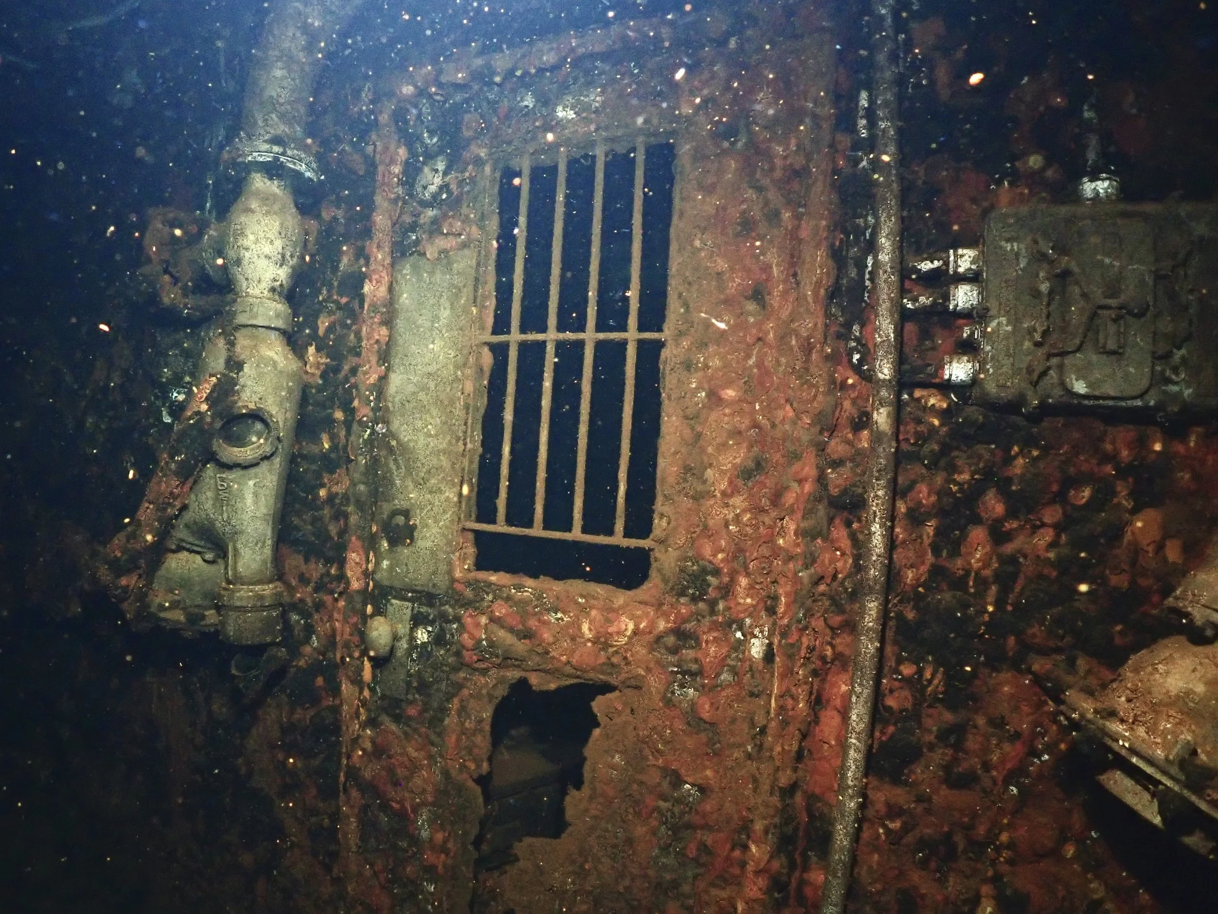 Door to an officer's mail room