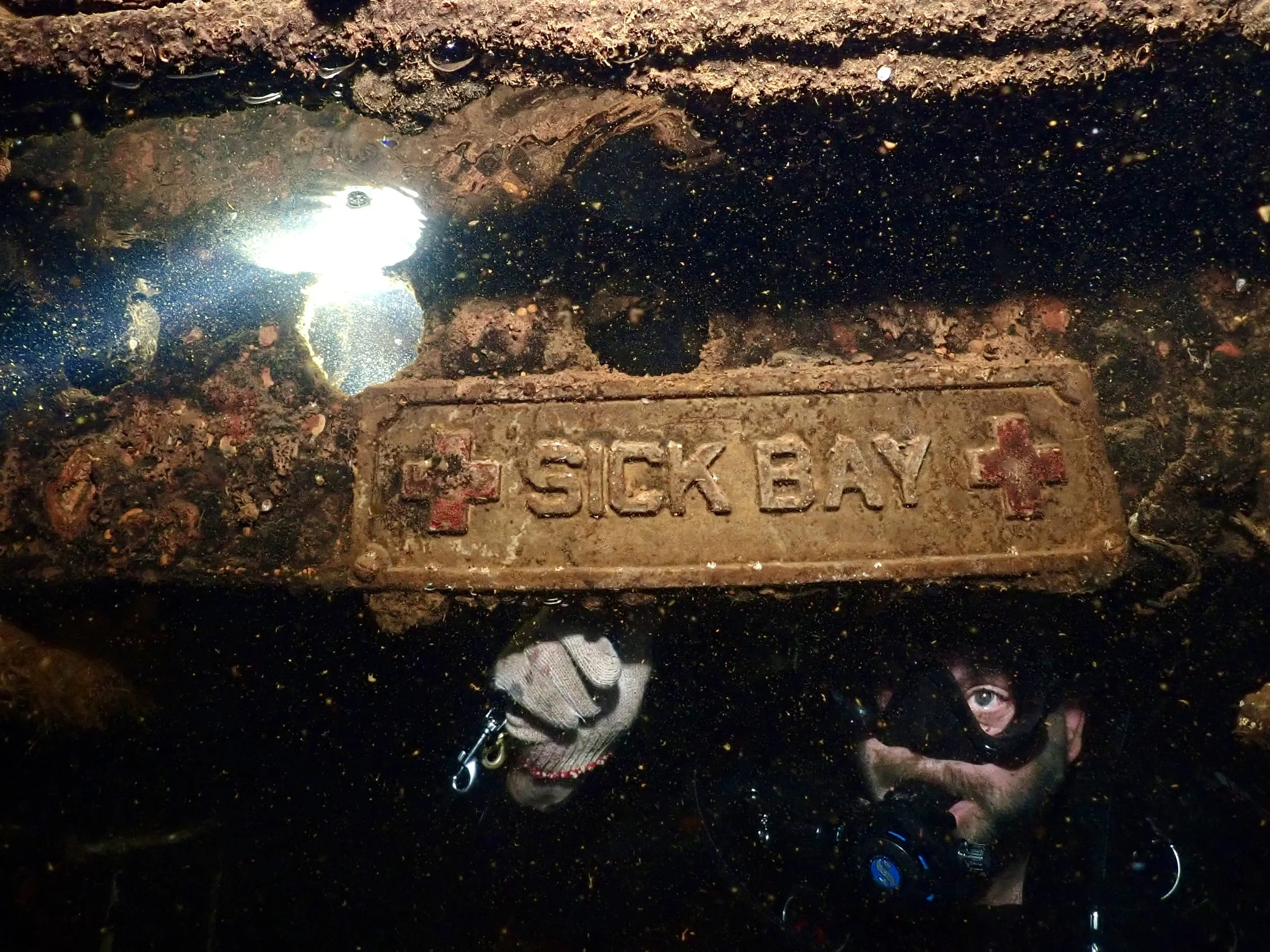 Entering the Sick Bay