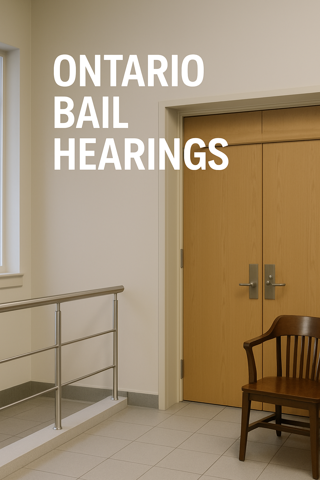Ontario Bail Hearings: How to Prepare and What to Expect