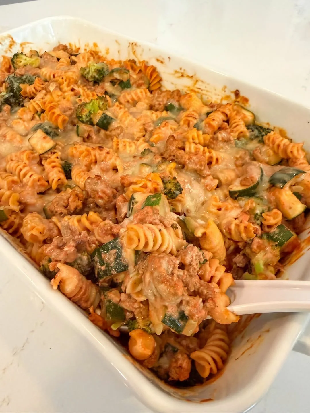 Ground Turkey Pasta Bake