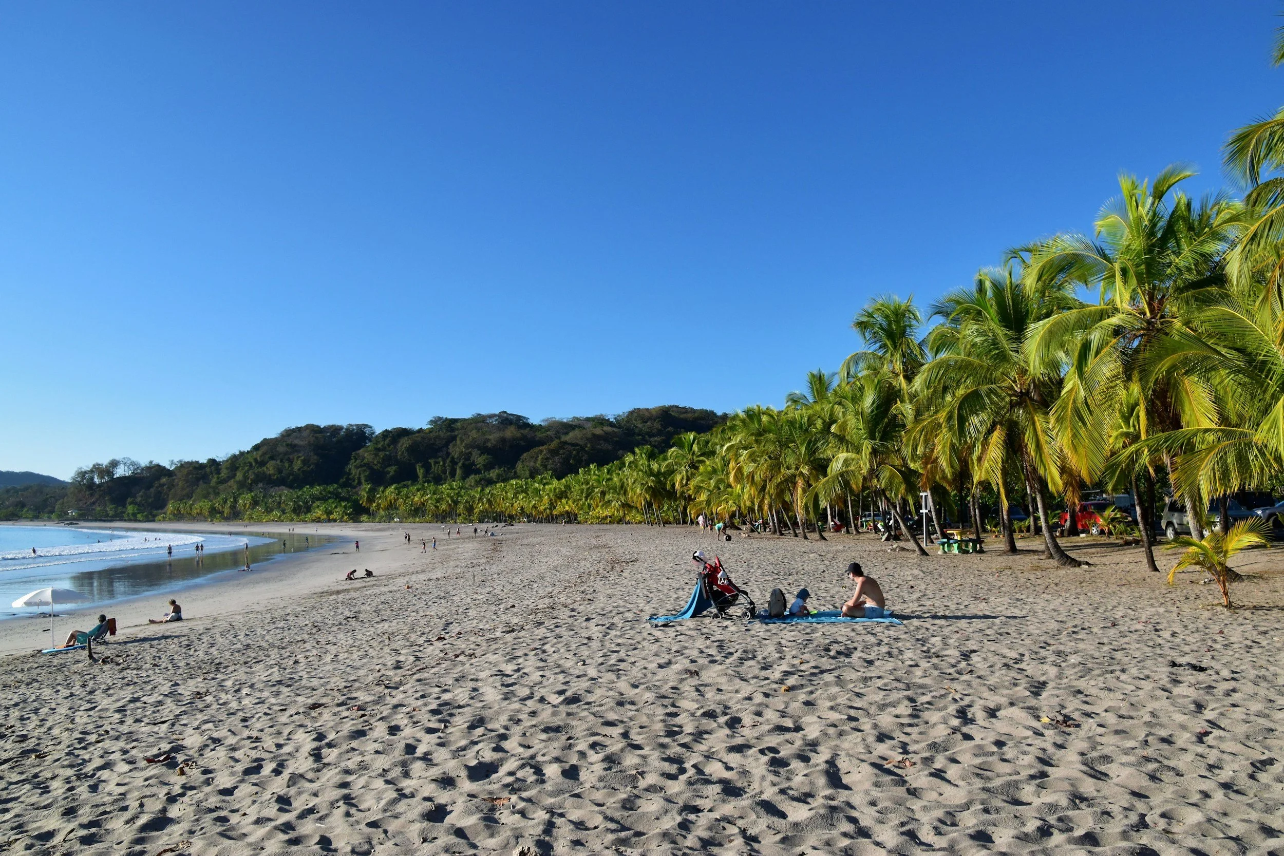 Family-friendly Pacific Coast Costa Rica beach