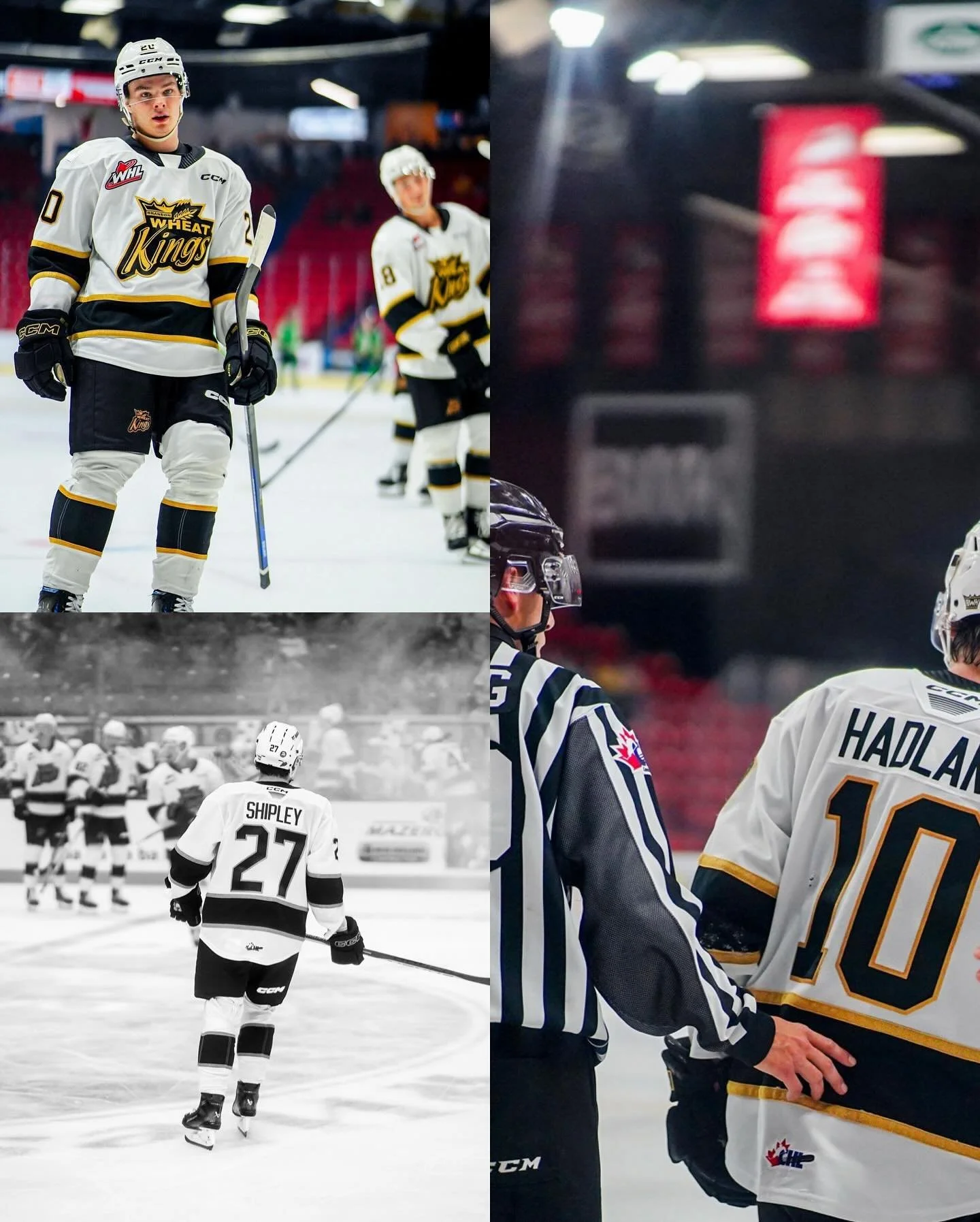 Shooting hockey for the first time it&rsquo;s an absolute hype 🔥 @bdnwheatkings @tridentfilms as their official A/V partner.