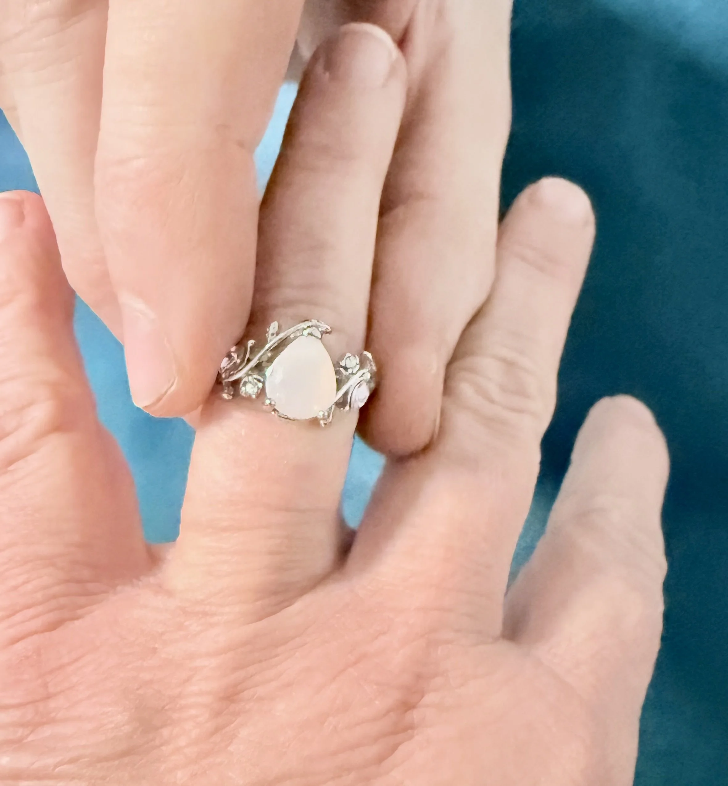 Proposal at Lost Pond Canon City wedding venue