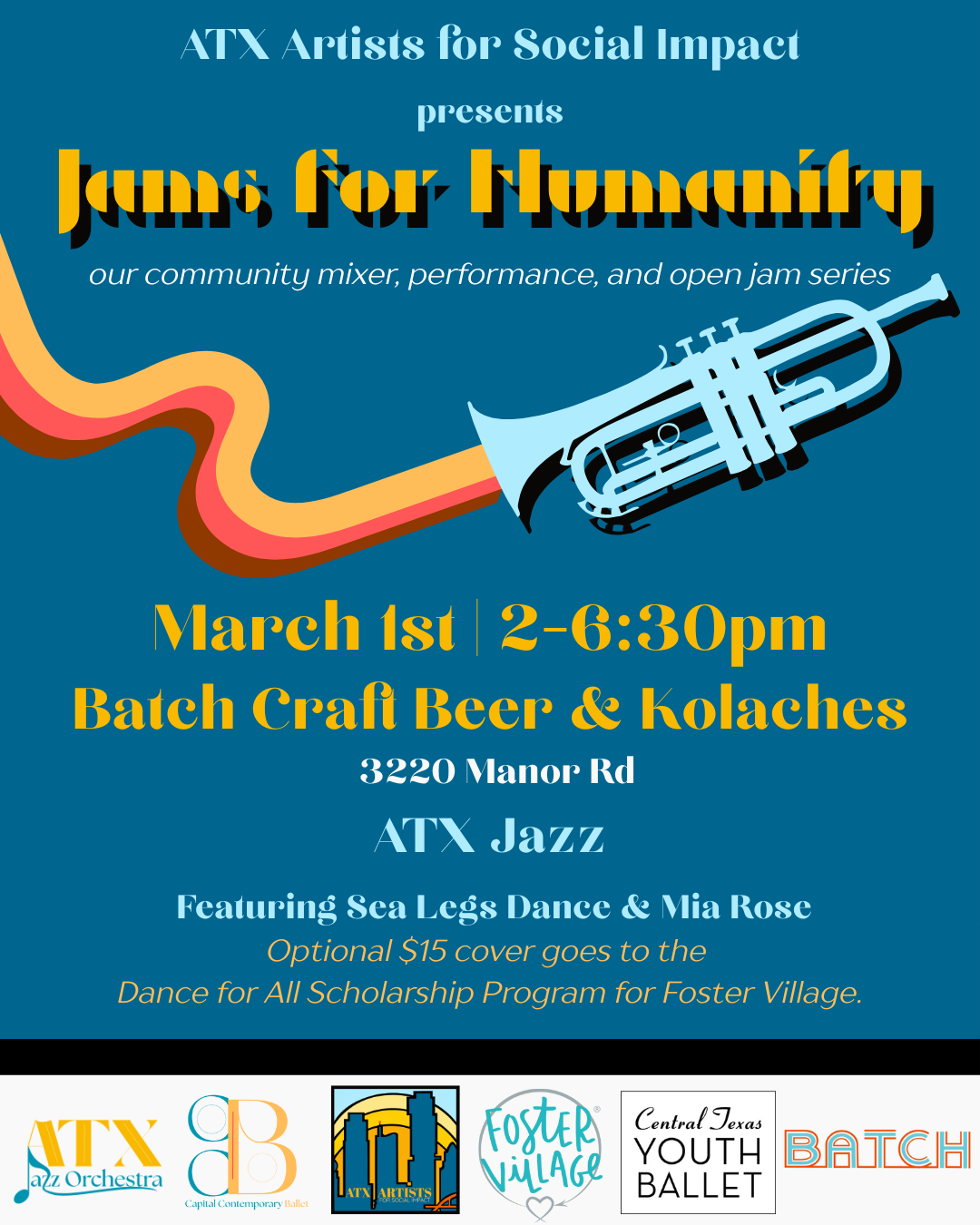 Jams for Humanity: ATX Jazz Jam
