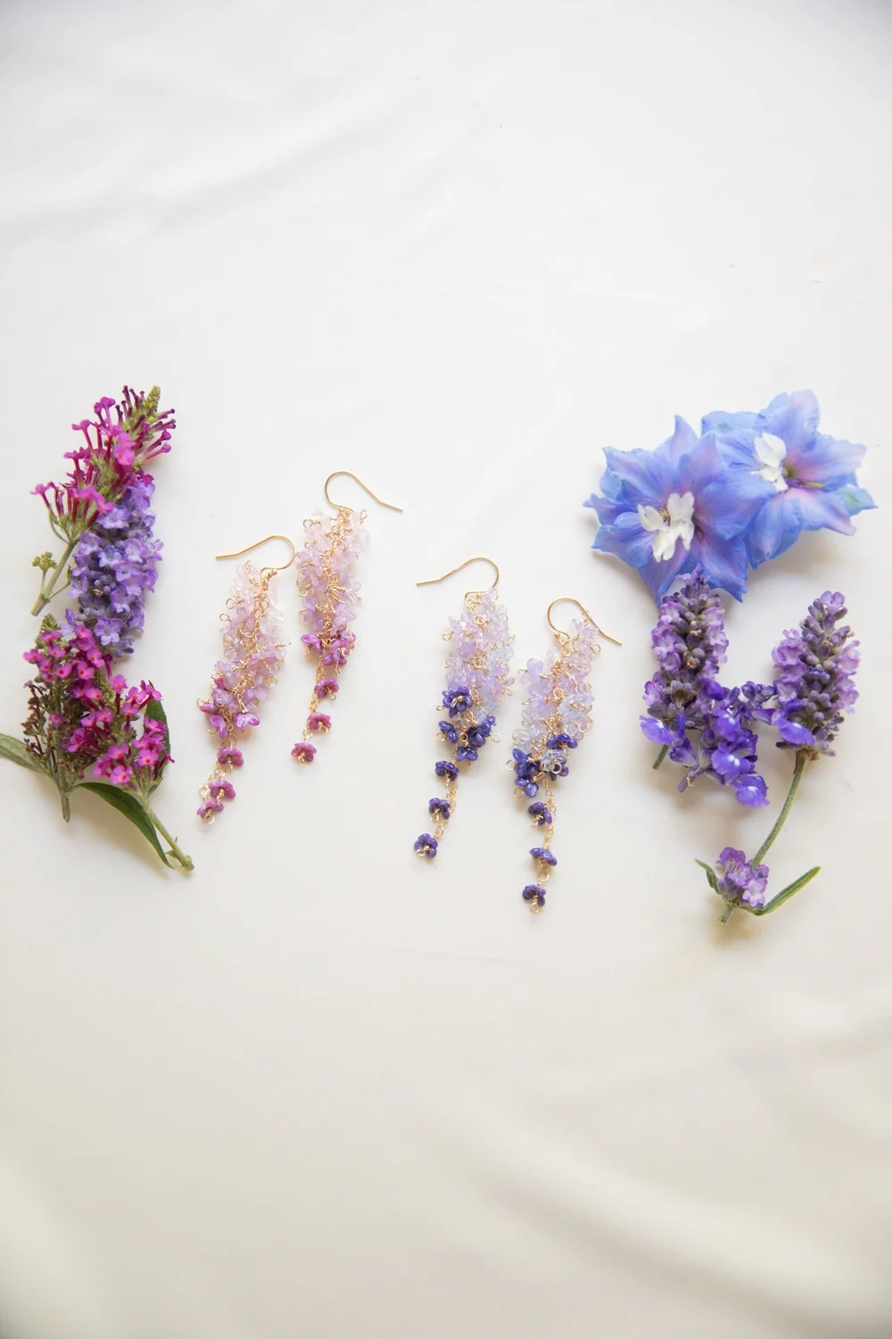 Wisteria Earrings  Ashlikitta