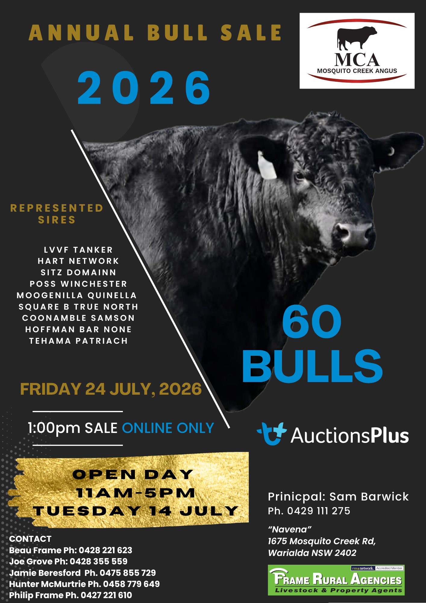 MOSQUITO CREEK ANGUS BULL SALE 