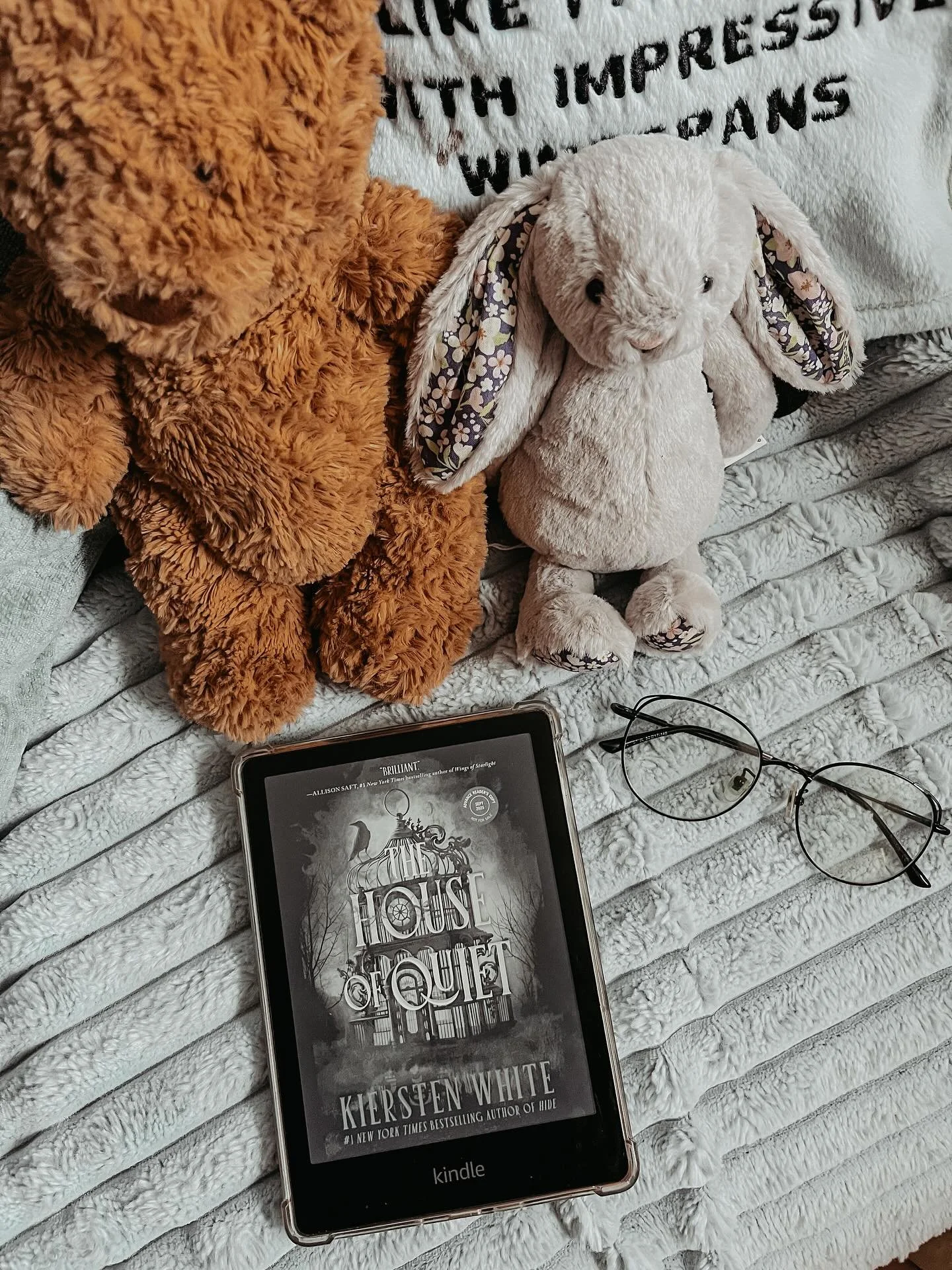 Happy first day of the Magical Readathon hosted by @book_roast 
I’m excited to dive into my first class and read The House Of Quiet by @authorkierstenwhite . 
#books #readreadread #readathon #magicalreadathon #bookstagram #bookworm