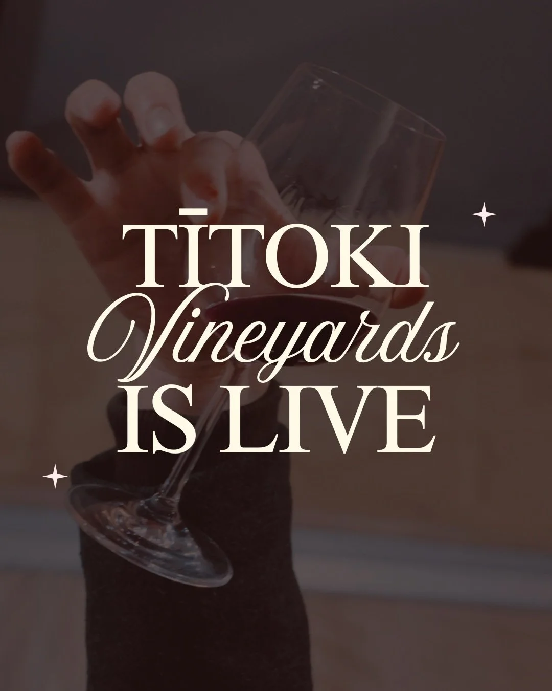 Tītoki Vineyards is now live! Explore our collection of premium New Zealand Wines and discover your new favourite bottle 🥂

Use our TITOKIDAY! discount for your first purchase! Redeemable until the 2nd of June 🥳 

Please drink responsibly.
#winewin