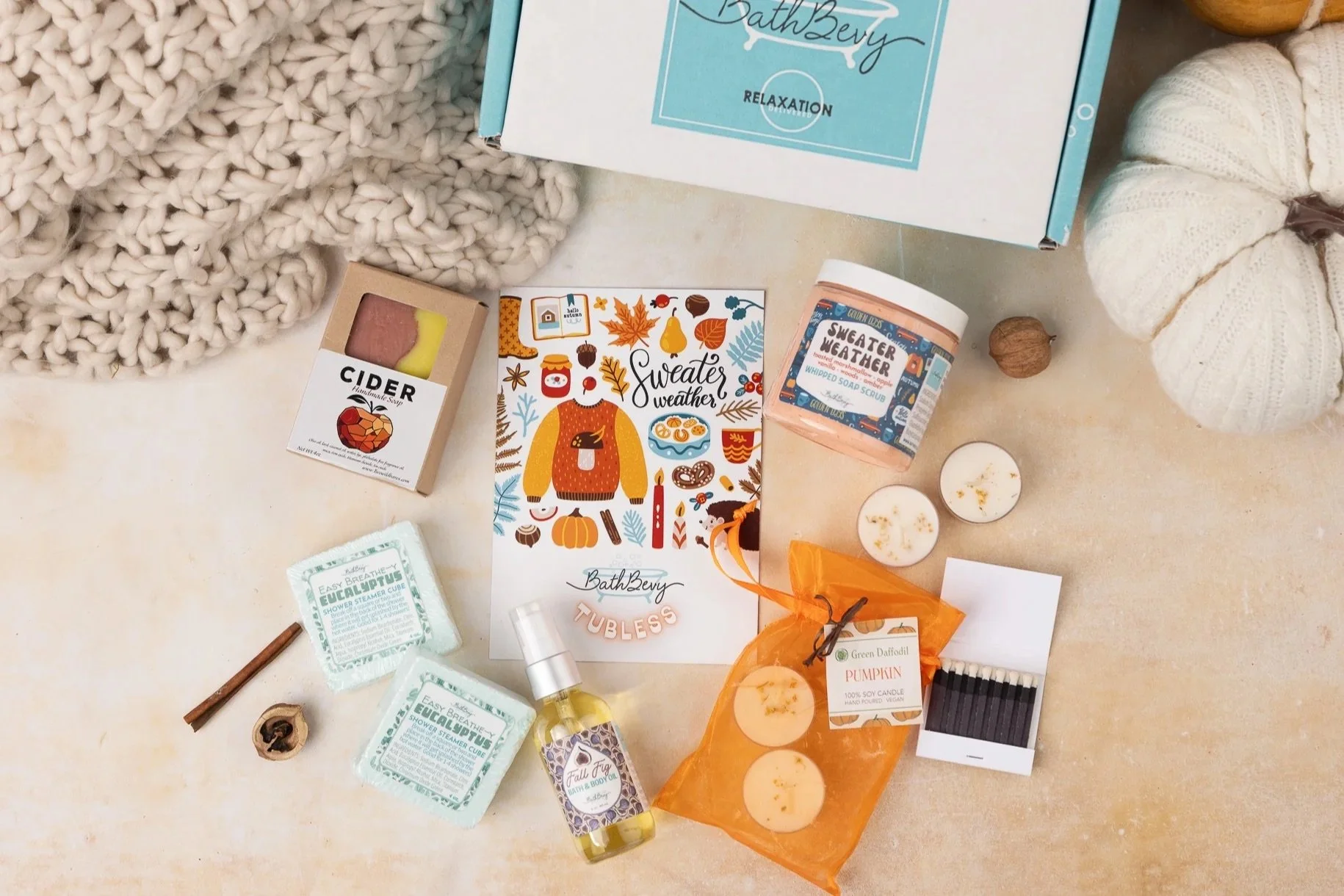 Bath Bevy Subscription Box for Showers