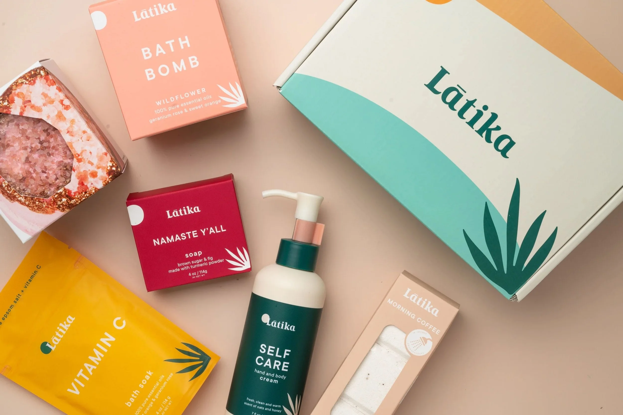 Latika Bath Product Subscription Box