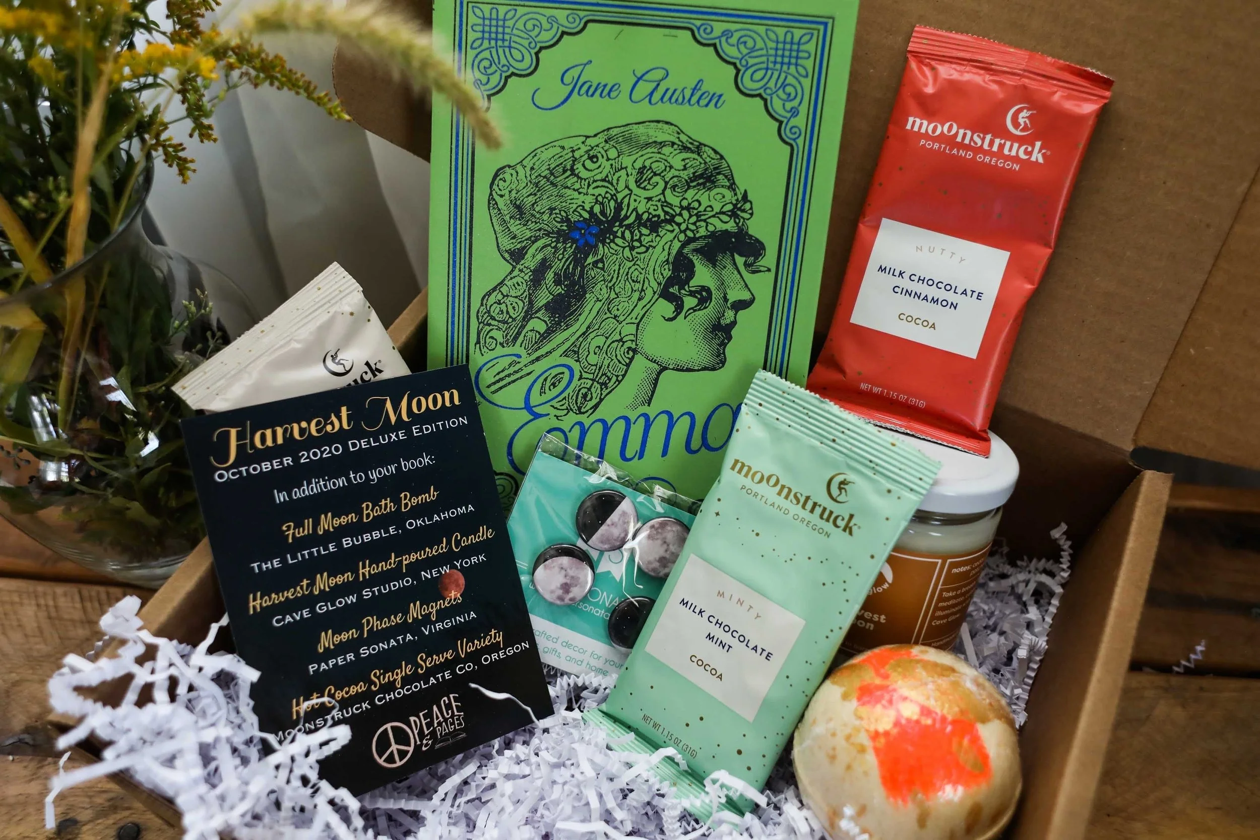 Peace & Pages Subscription Box: Relaxation & Reading in Harmony