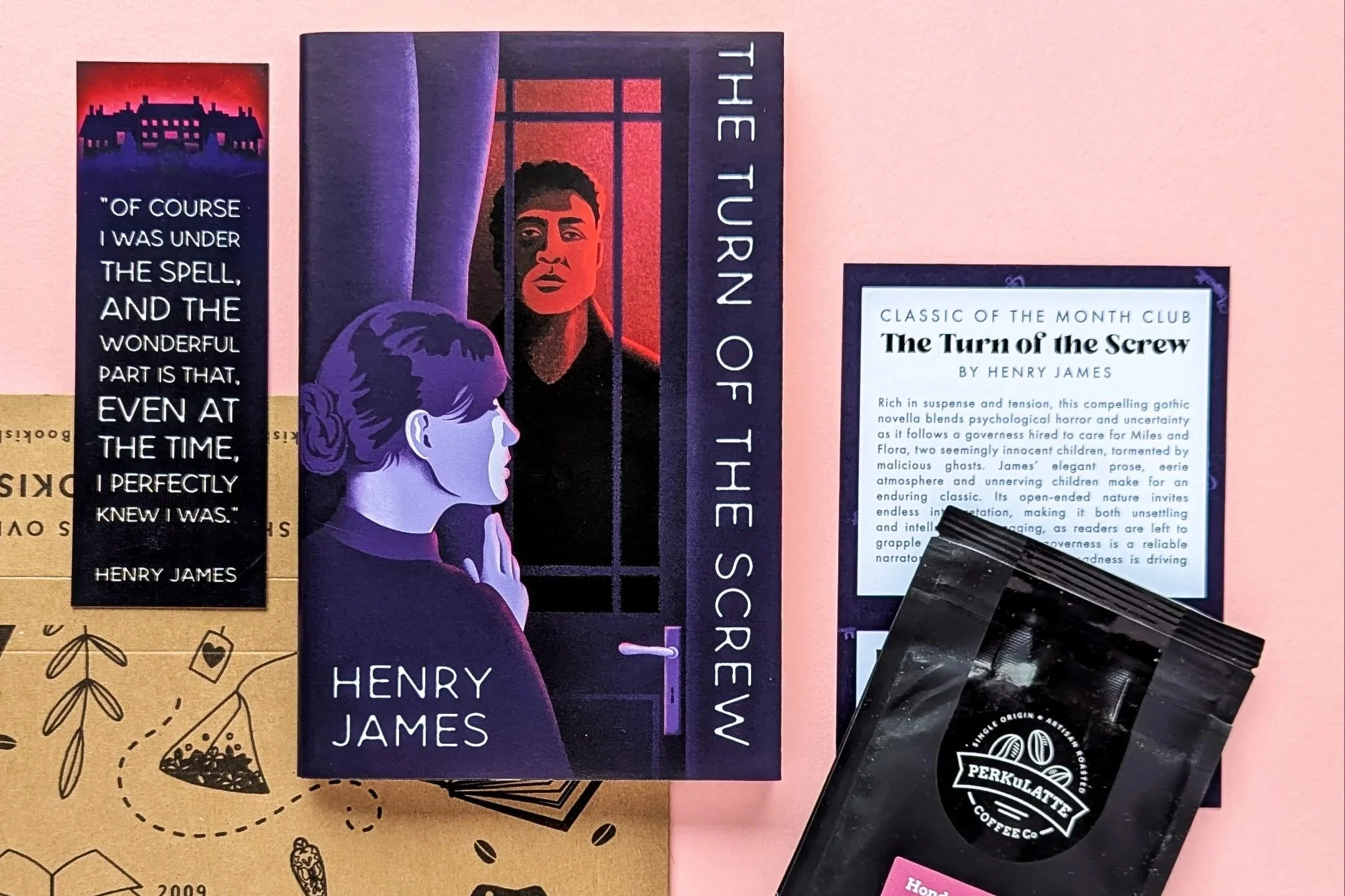 Bookish Gift Box for Coffee Lovers