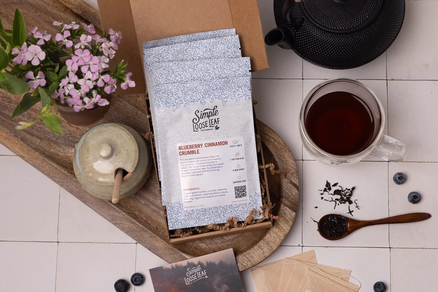 Simple Loose Leafs Teas Monthly Subscription