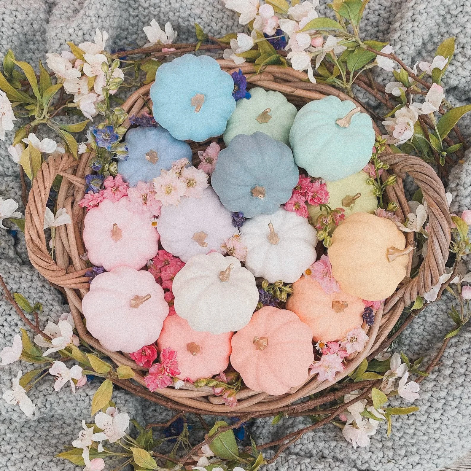 These pastel pumpkins are the perfect twist on classic fall decor—sweet, soft, and just a little bit spooky. With their chalky finish and muted tones, they’re ideal for cozy autumn setups, Halloween displays, or year-round cottagecore vibes. Mix and