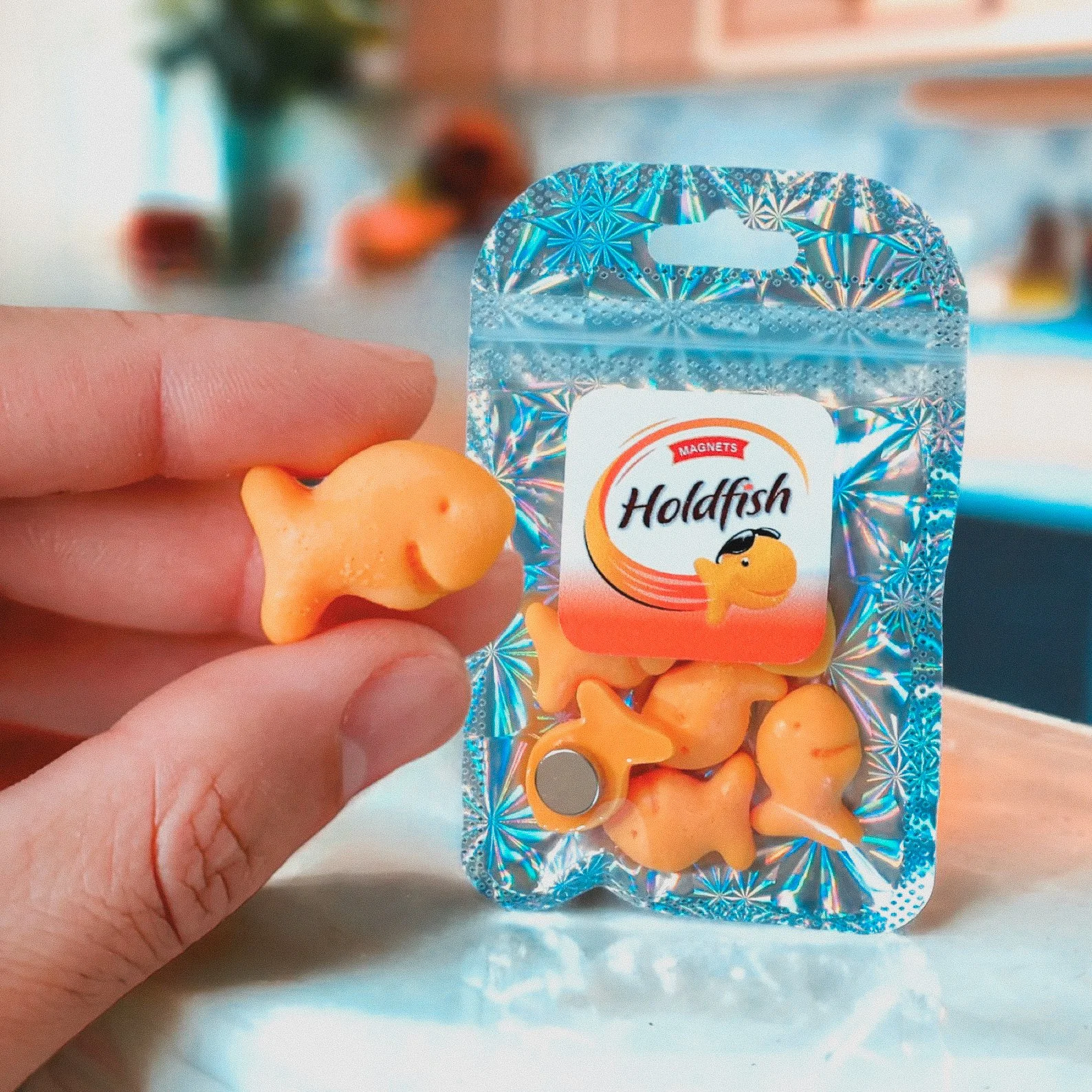 Gold Fish Magnets