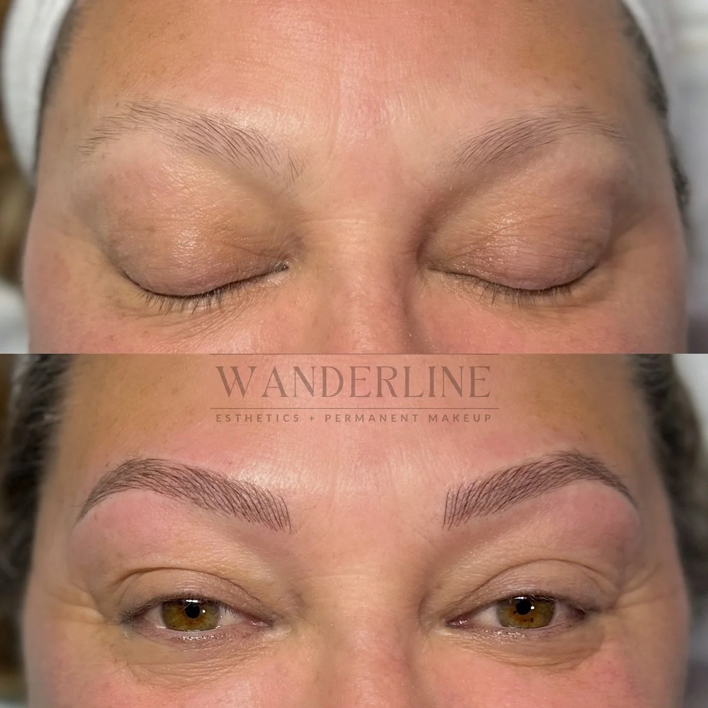 Before ➡️ After ✨
I had the absolute honor of microblading my sweet auntie&rsquo;s brows while she&rsquo;s visiting all the way from England! 🇬🇧 It meant so much to be able to give her something special while she&rsquo;s here&mdash;this one was tru