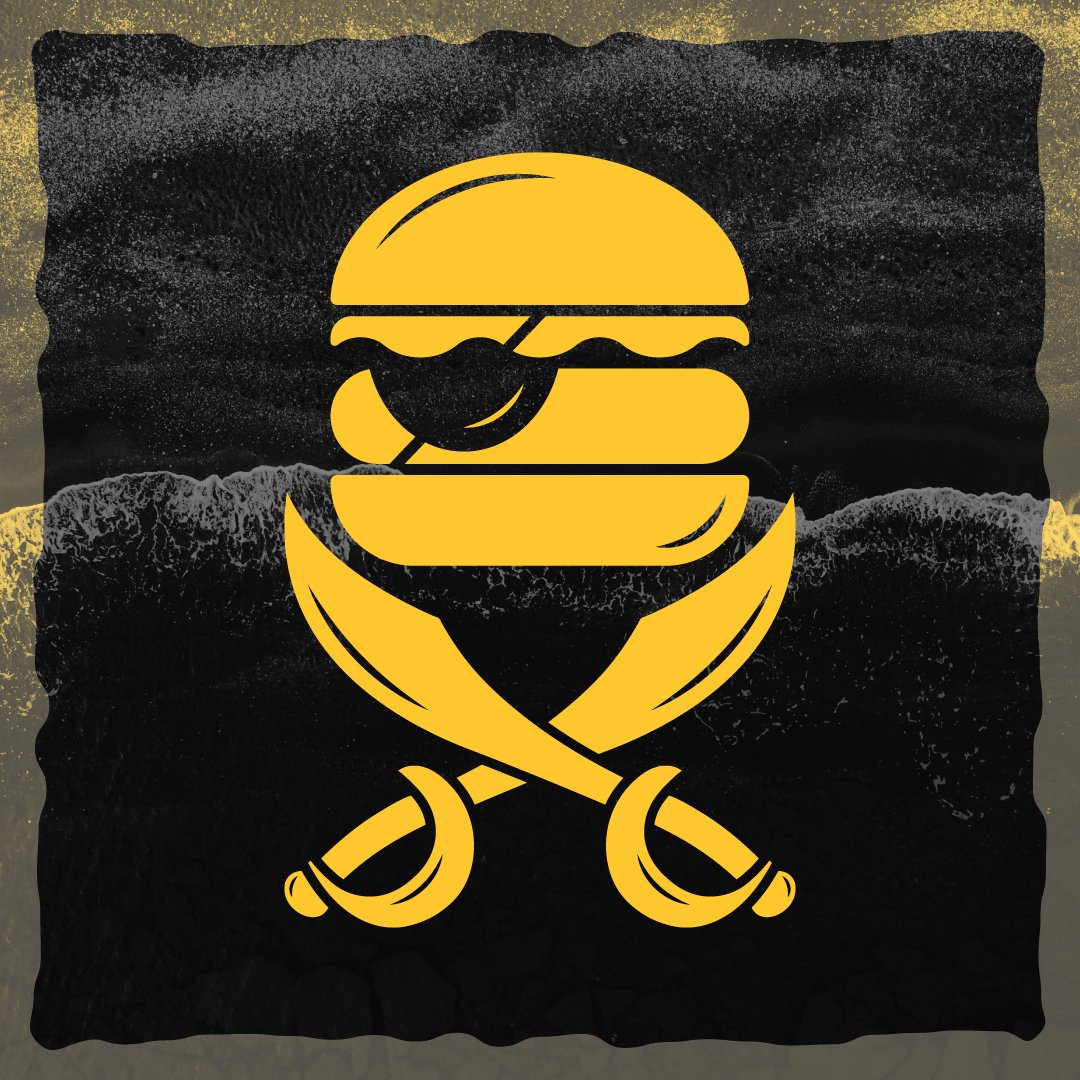 The Pirate Burger Logo | Aramark | ECU