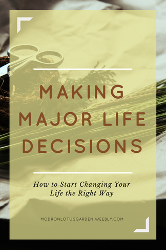 Making Major Decisions