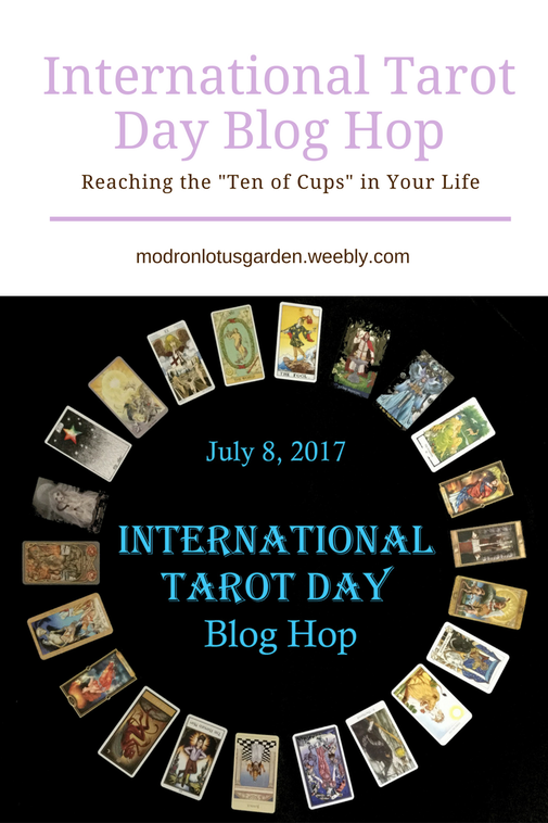 International Tarot Day Blog Hop - Ten of Cups