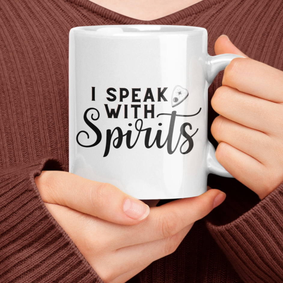 I Speak With Spirits, Mediumship Funny Coffee Mug