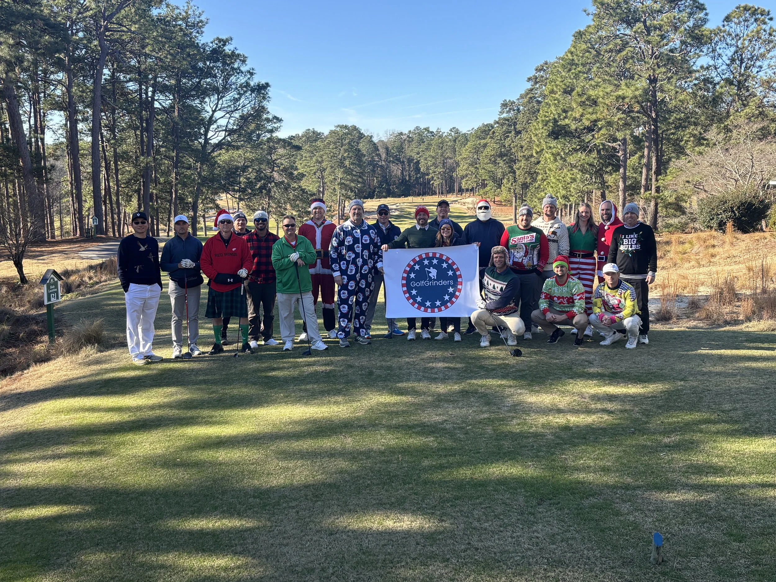 GolfGrinders Christmas Event