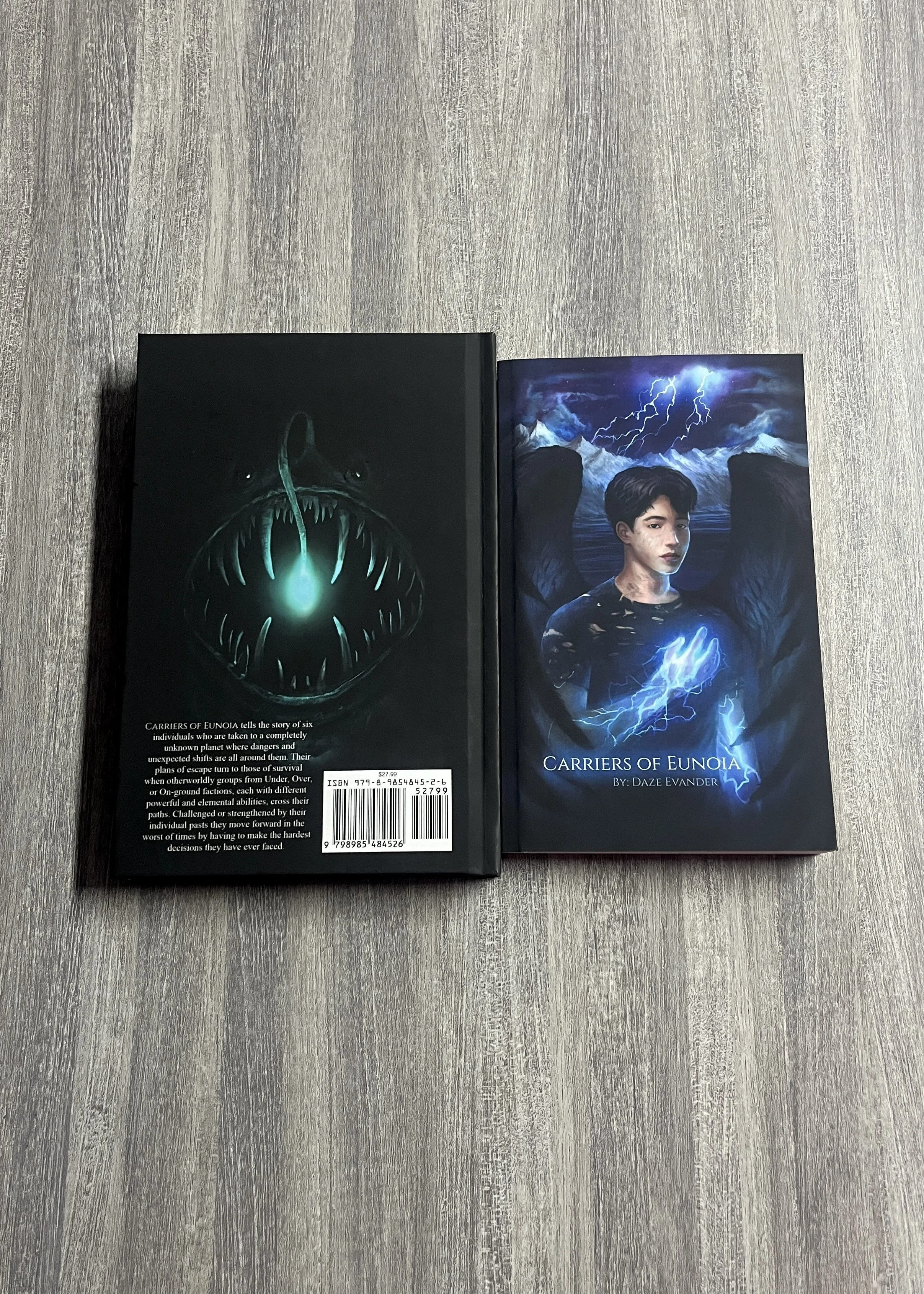 ☁️ 1: CARRIERS OF EUNOIA
Amira, Zekiel, Anon, Saige, Zayika, and Omar are chosen to compete, communicate, and strategize in order to survive their toughest battle: confronting the past in order to save their future and get back to Earth.

Each are gi