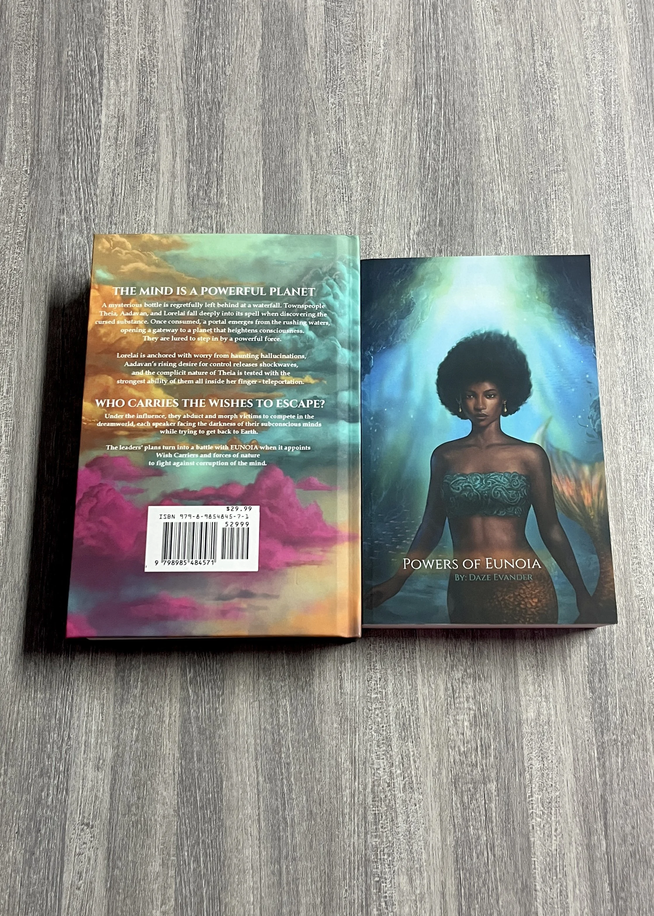 ☁️ 3: POWERS OF EUNOIA
THE MIND IS A POWERFUL PLANET.
A mysterious bottle is regretfully left behind at a waterfall. Townspeople Theia, Aadavan, and Lorelai fall deeply into its spell when discovering the cursed substance. Once consumed, a portal eme