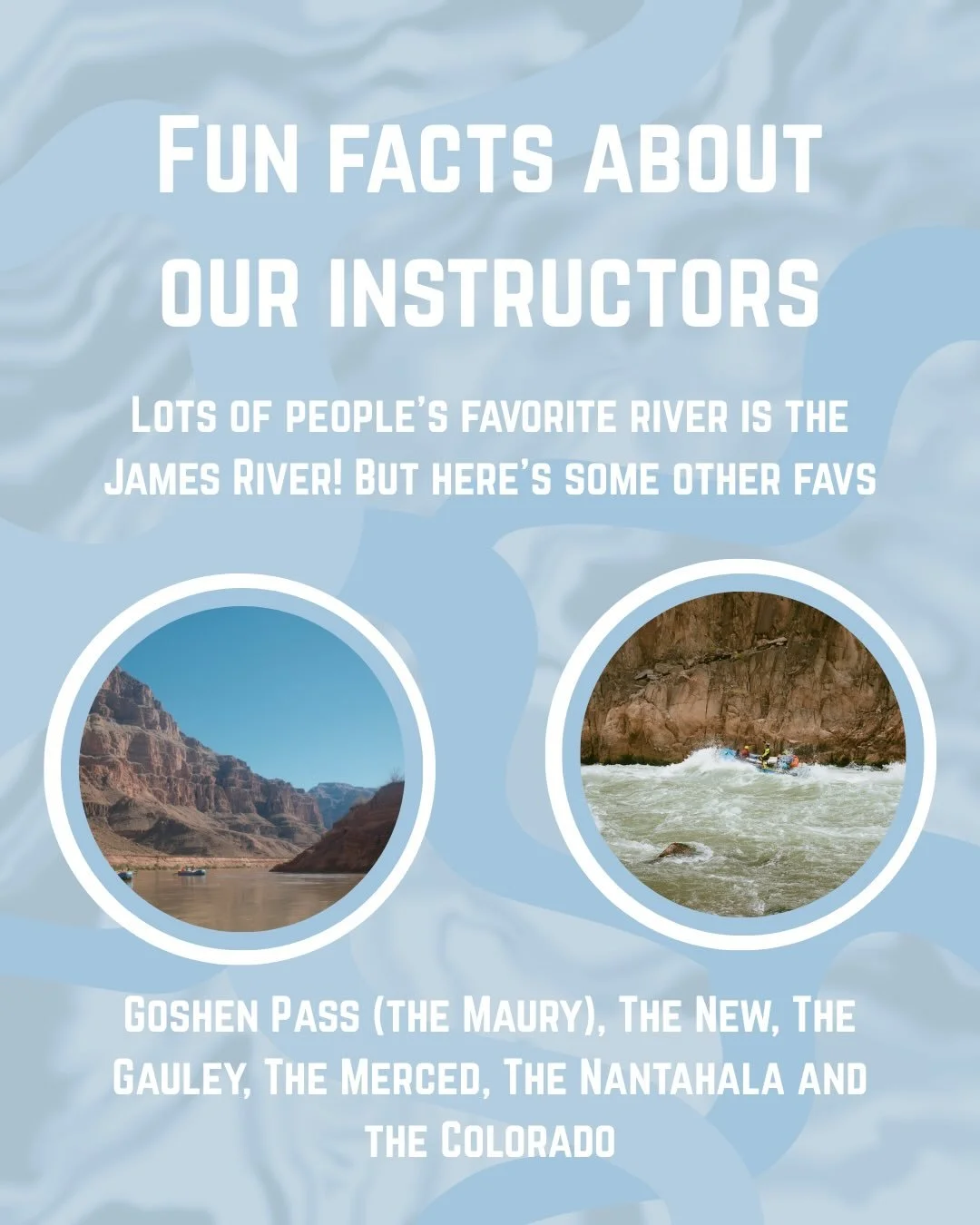 Silly little part two of our instructors post!