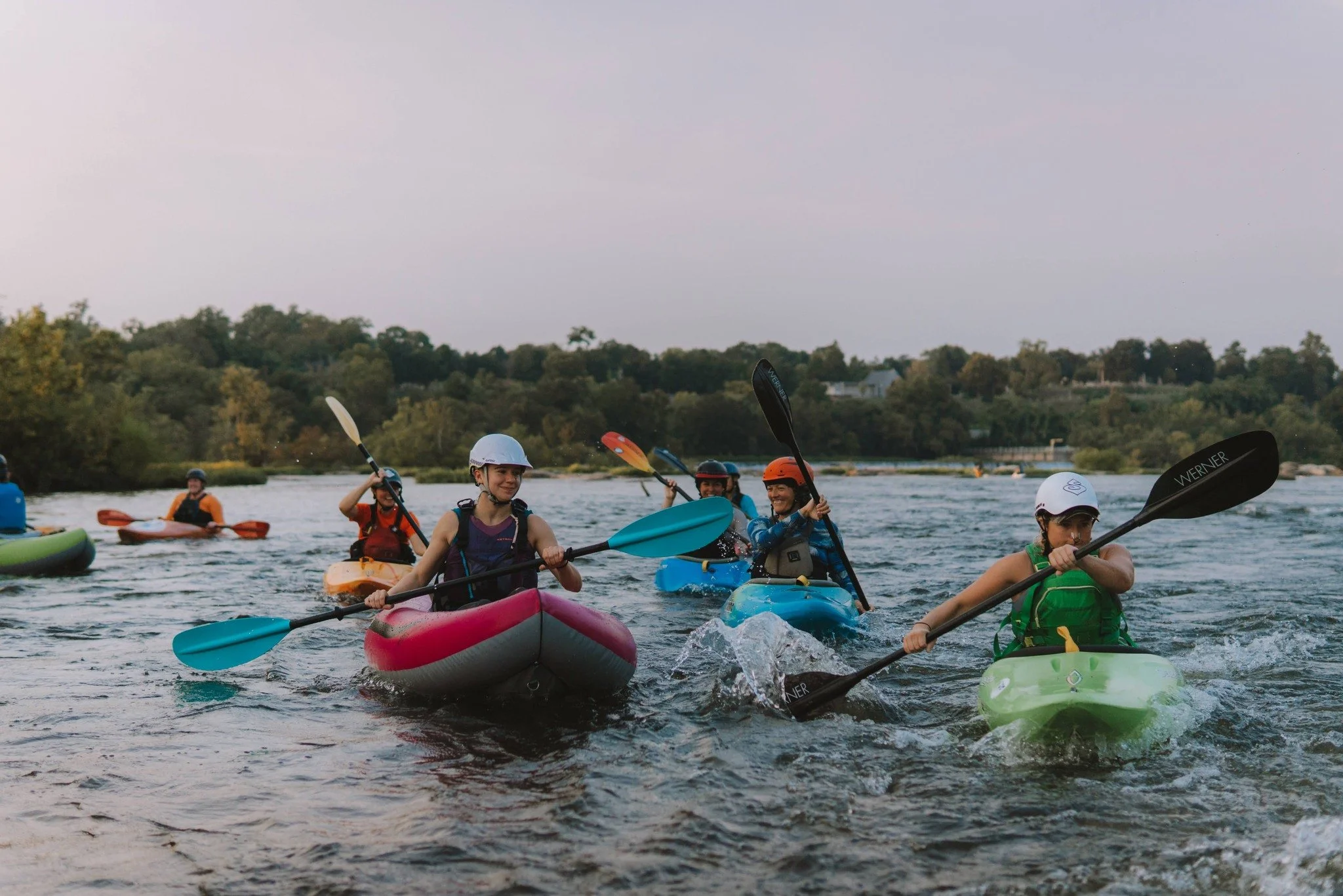 Thanks to everyone who has come out to our first few laps of the season! In addition to our regularly scheduled laps, we will be having a Pride Paddle on June 13th to celebrate Pride month as a community. Join us for just the upper or a full falls la